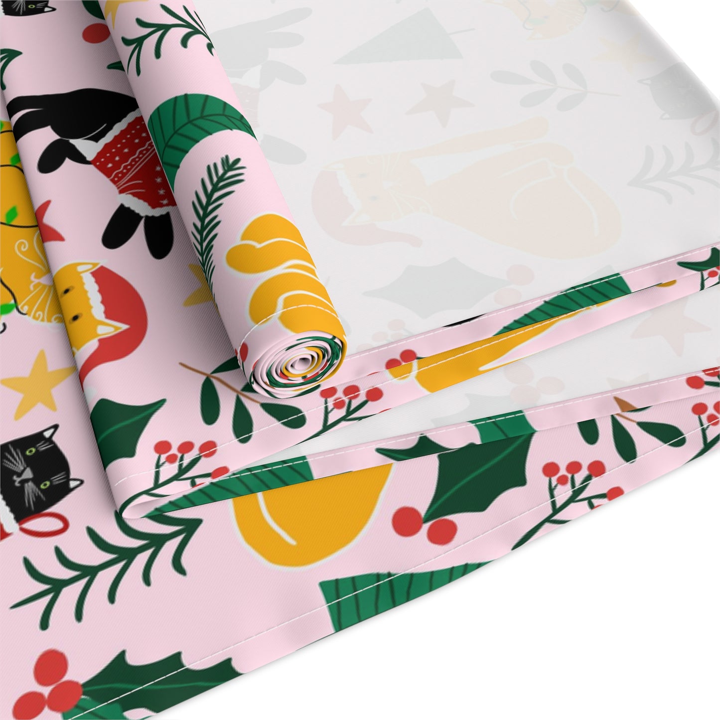 Table Runner - Joulukissat / Christmas Cats