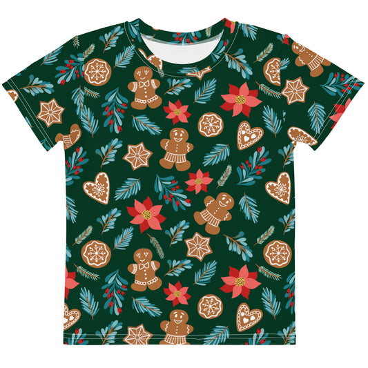 Children T-shirt - Fantasiapiparit / Gingerbread Fantasy - Shirts & Tops- Print N Stuff - [designed in Turku Finland]