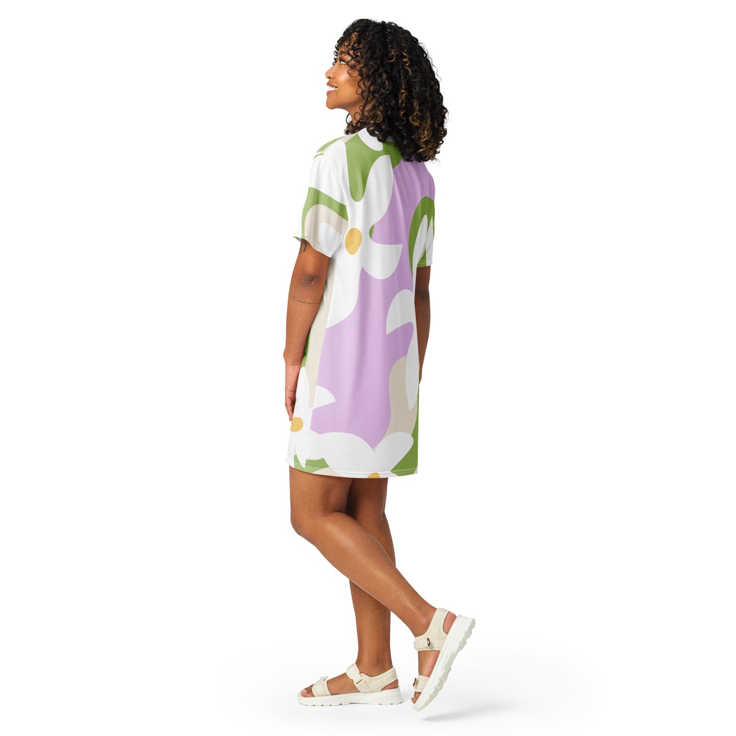 T-shirt dress - Petal Dance