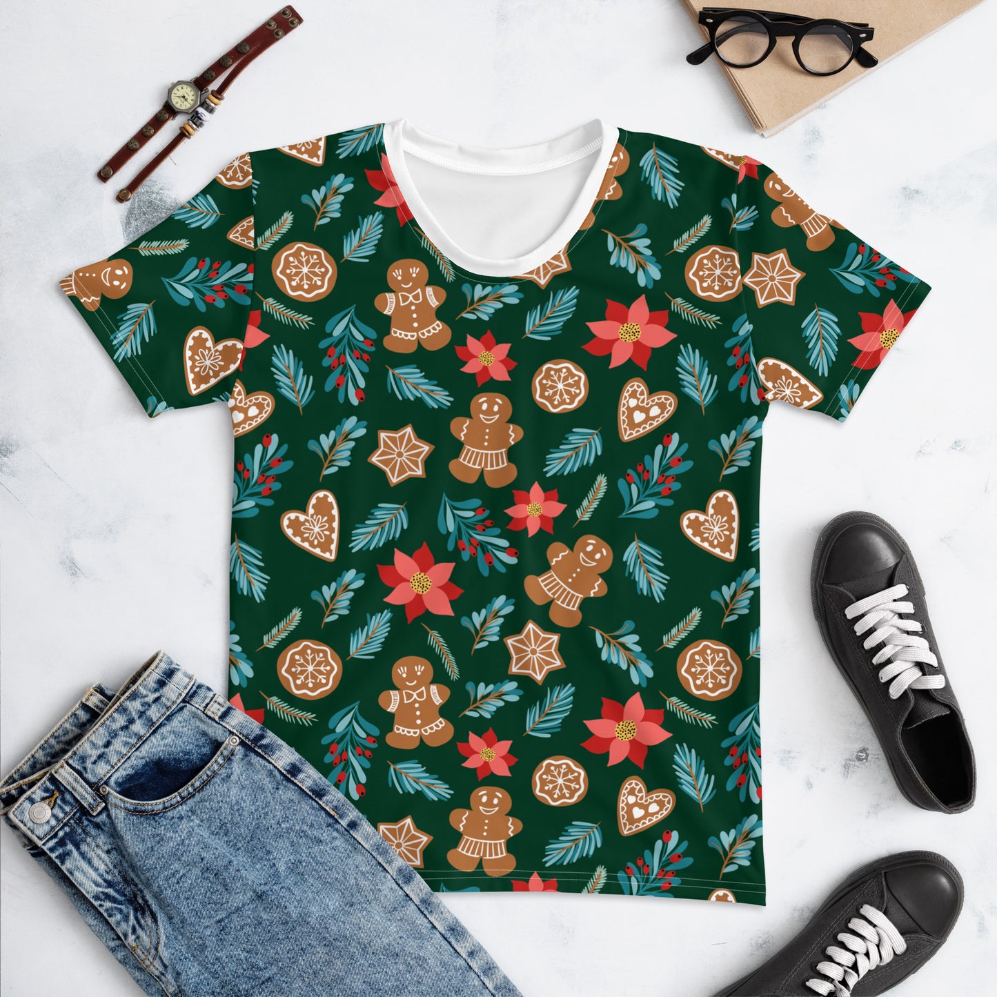 Women's T-shirt - Fantasiapiparit / Gingerbread Fantasy