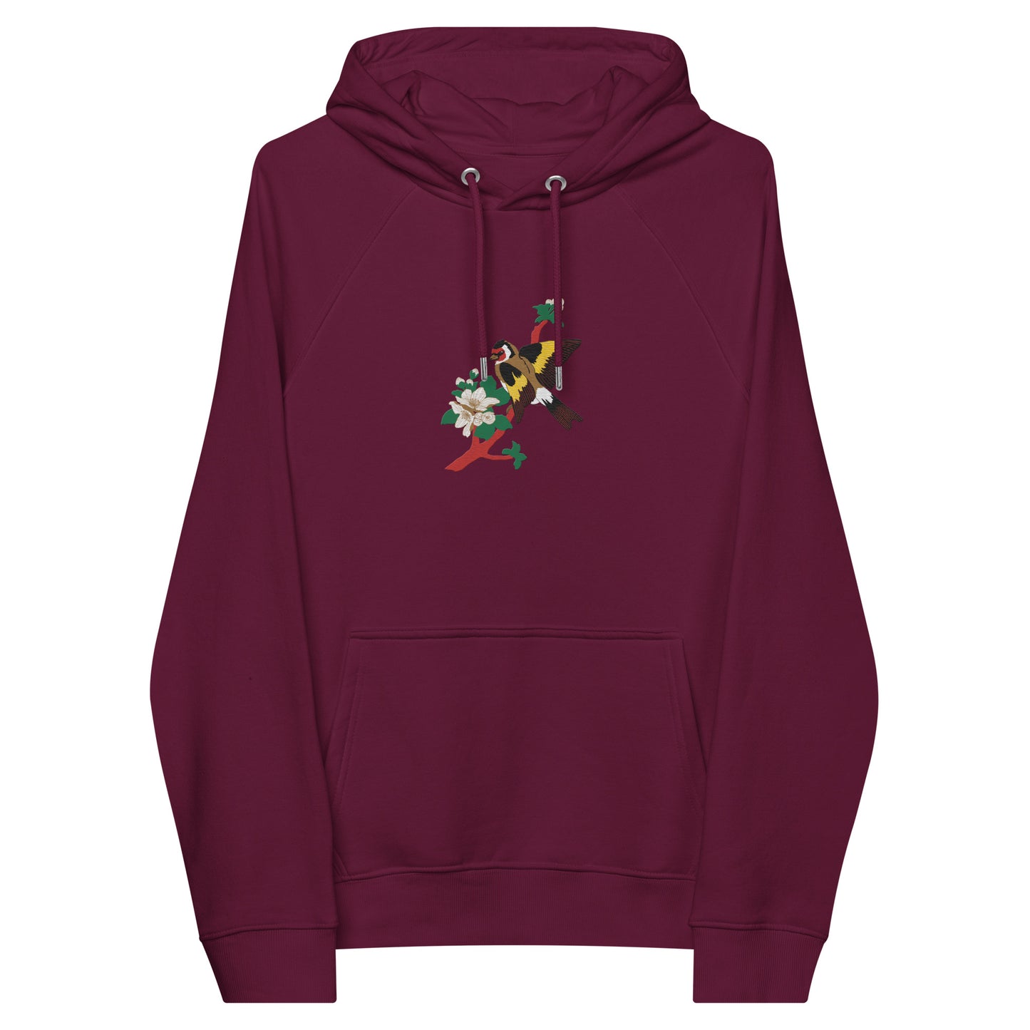 Goldfinch Unisex eco raglan hoodie