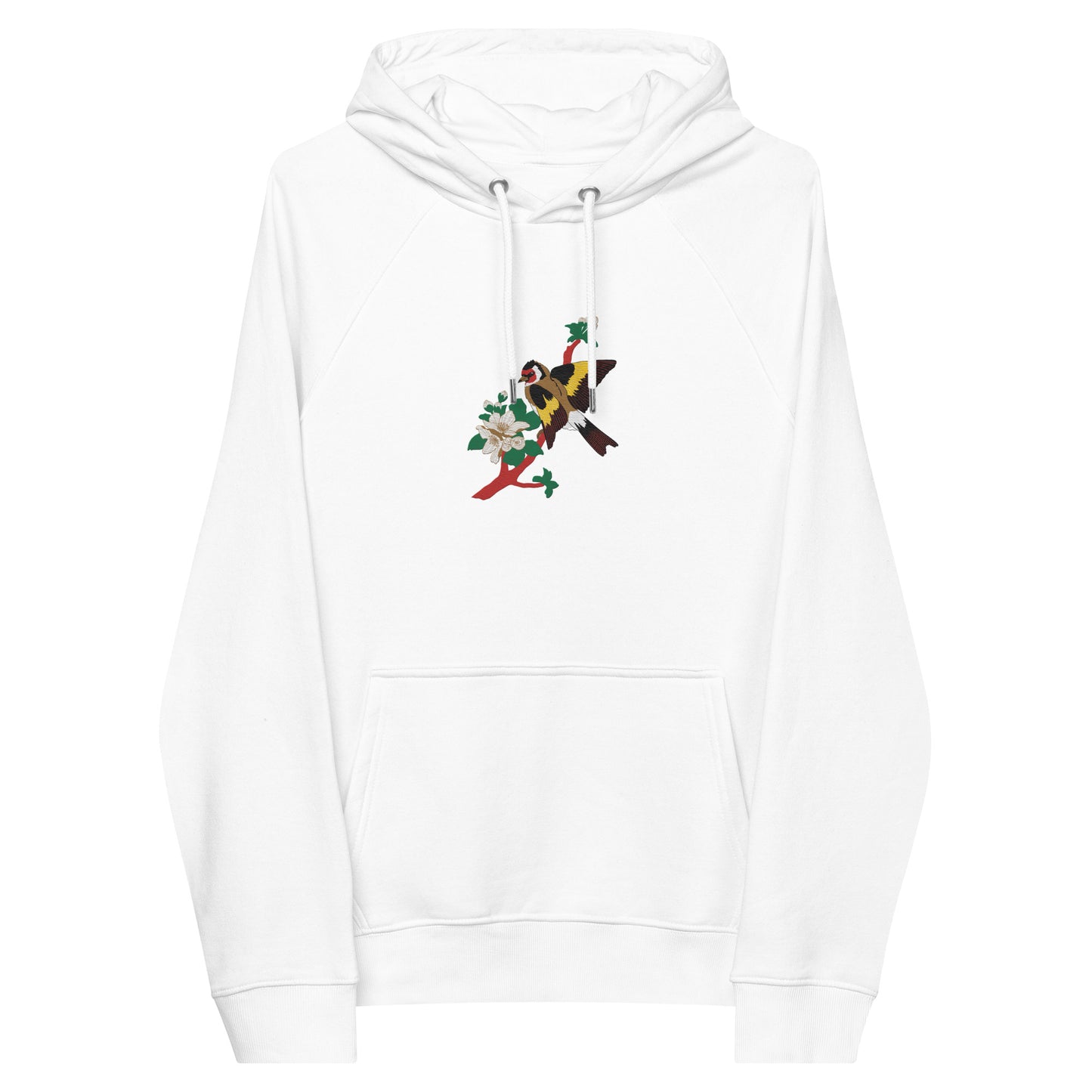Goldfinch Unisex eco raglan hoodie