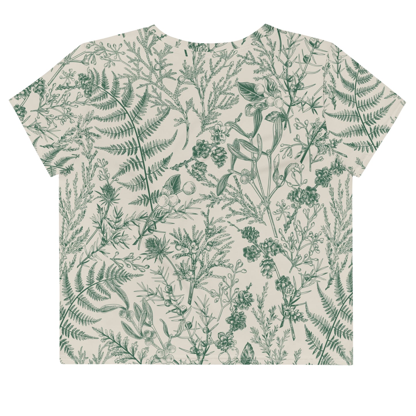 Metsä / Forest - Crop T-shirt - Shirts & Tops- Print N Stuff - [designed in Turku Finland]