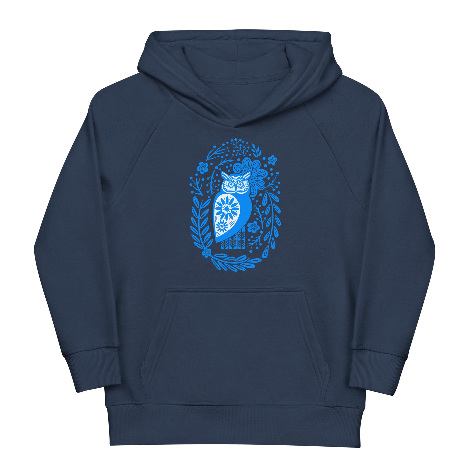 Forest Fairytales - The Owl Kids eco hoodie - Hoodie- Print N Stuff - [designed in Turku FInland]
