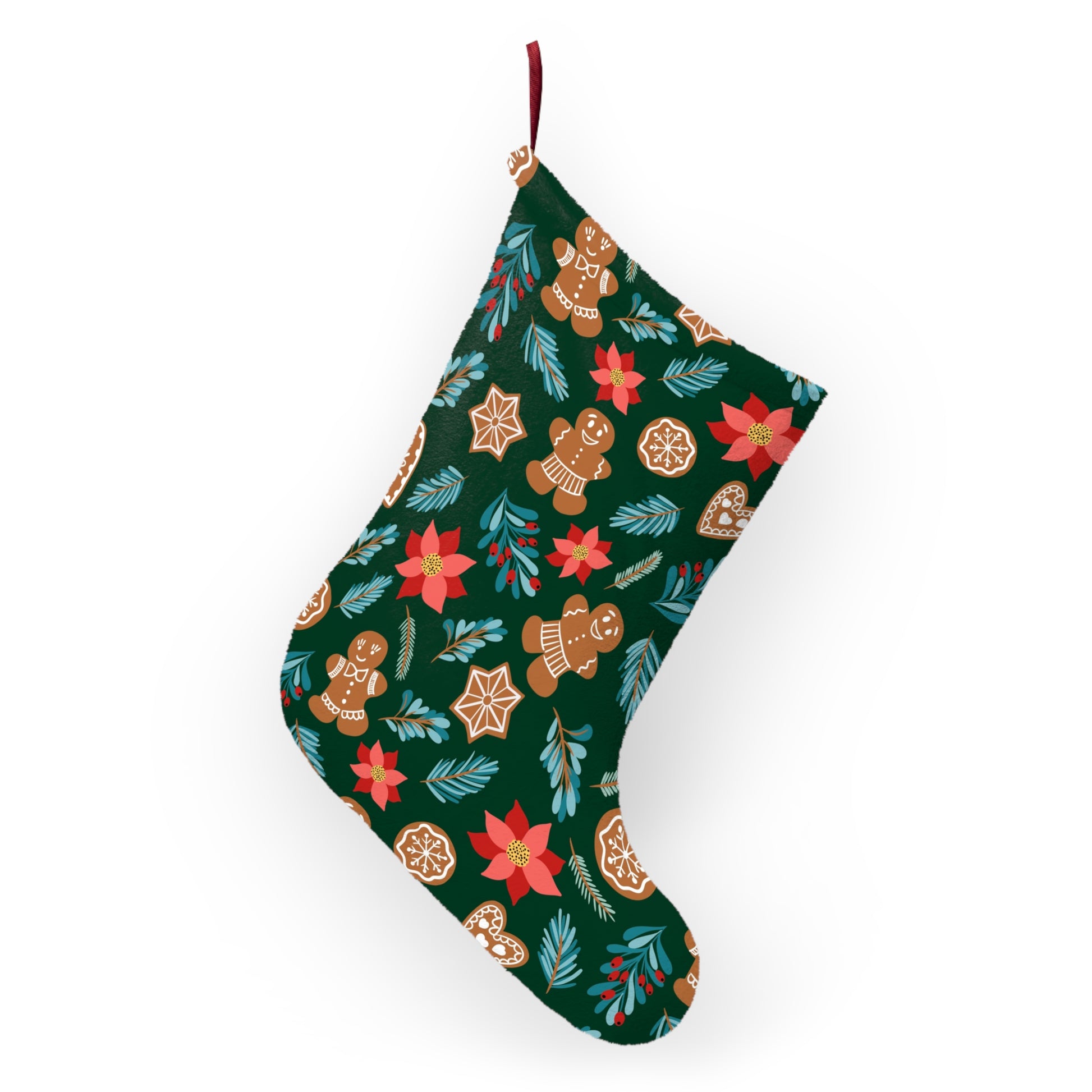 Christmas Stockings - Fantasiapiparit / Gingerbread Fantasy - Home Decor- Print N Stuff - [designed in Turku Finland]