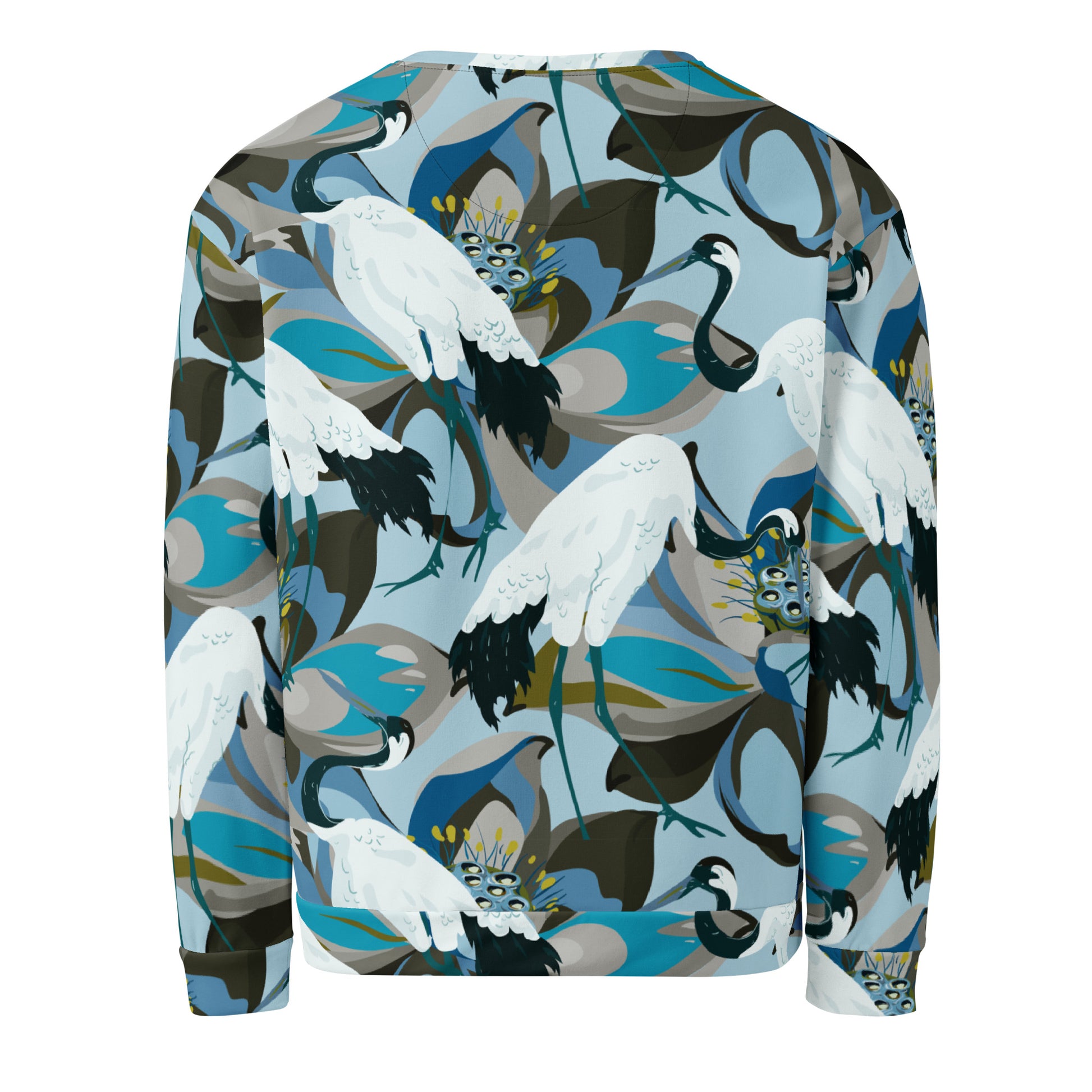 Kurki cranes sweatshirt print n stuff turku finland