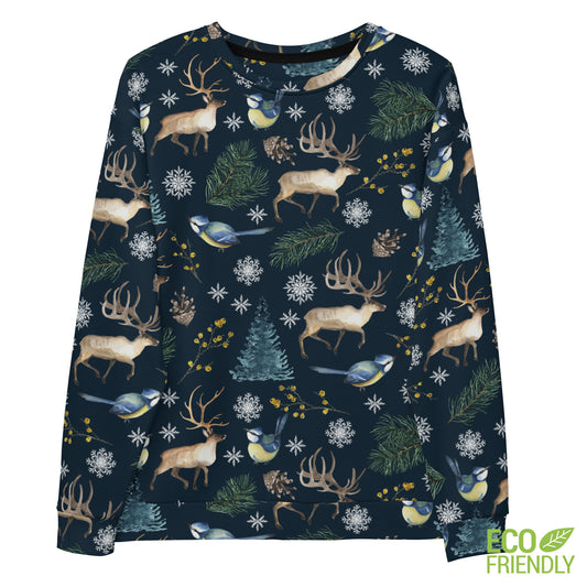 Sweatshirt Unisex - Porot ja Sinitiaiset print n stuff turku finland