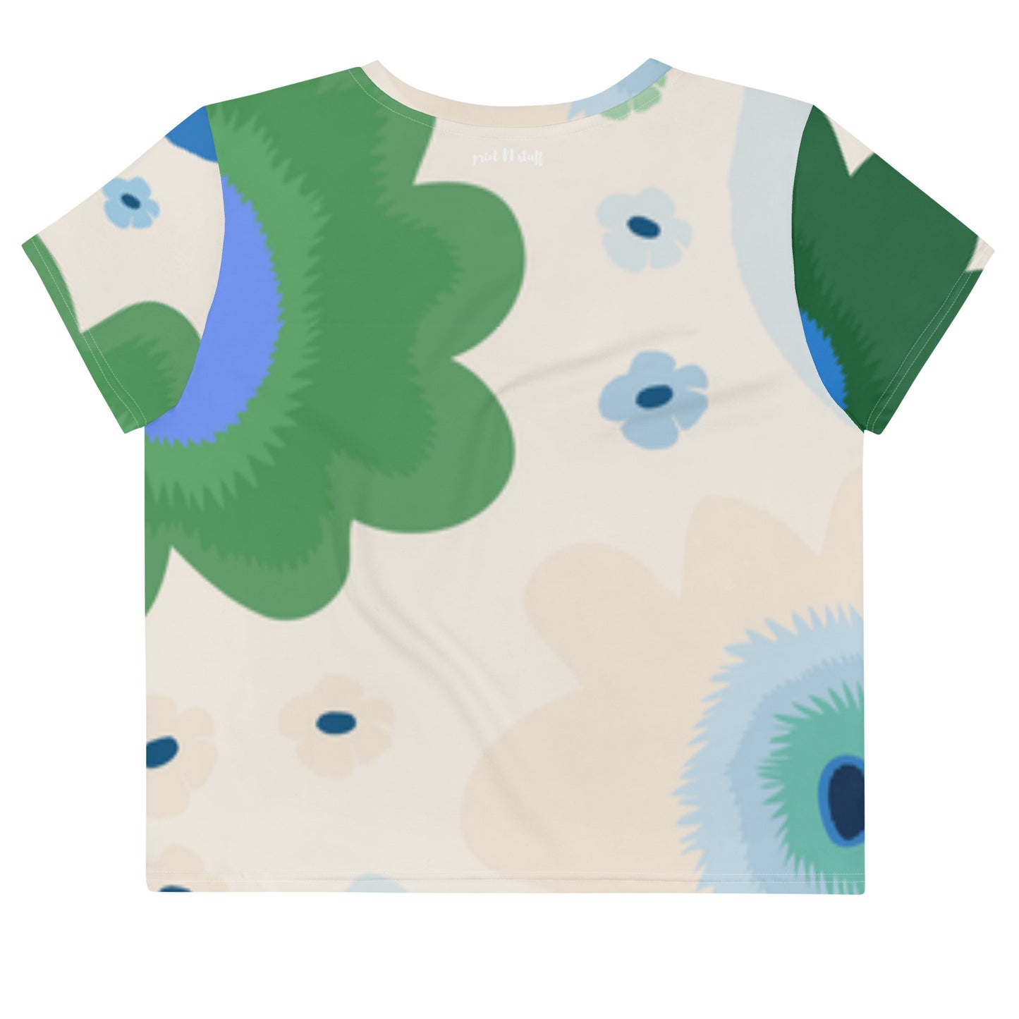 Kevät - Crop Tee - Shirts & Tops- Print N Stuff - [designed in Turku Finland]