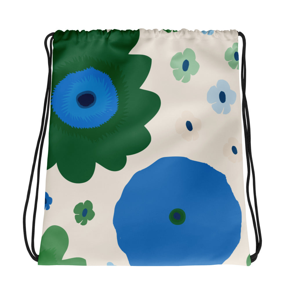 Kevät - Drawstring bag - Drawstring Bags- Print N Stuff - [designed in Turku Finland]