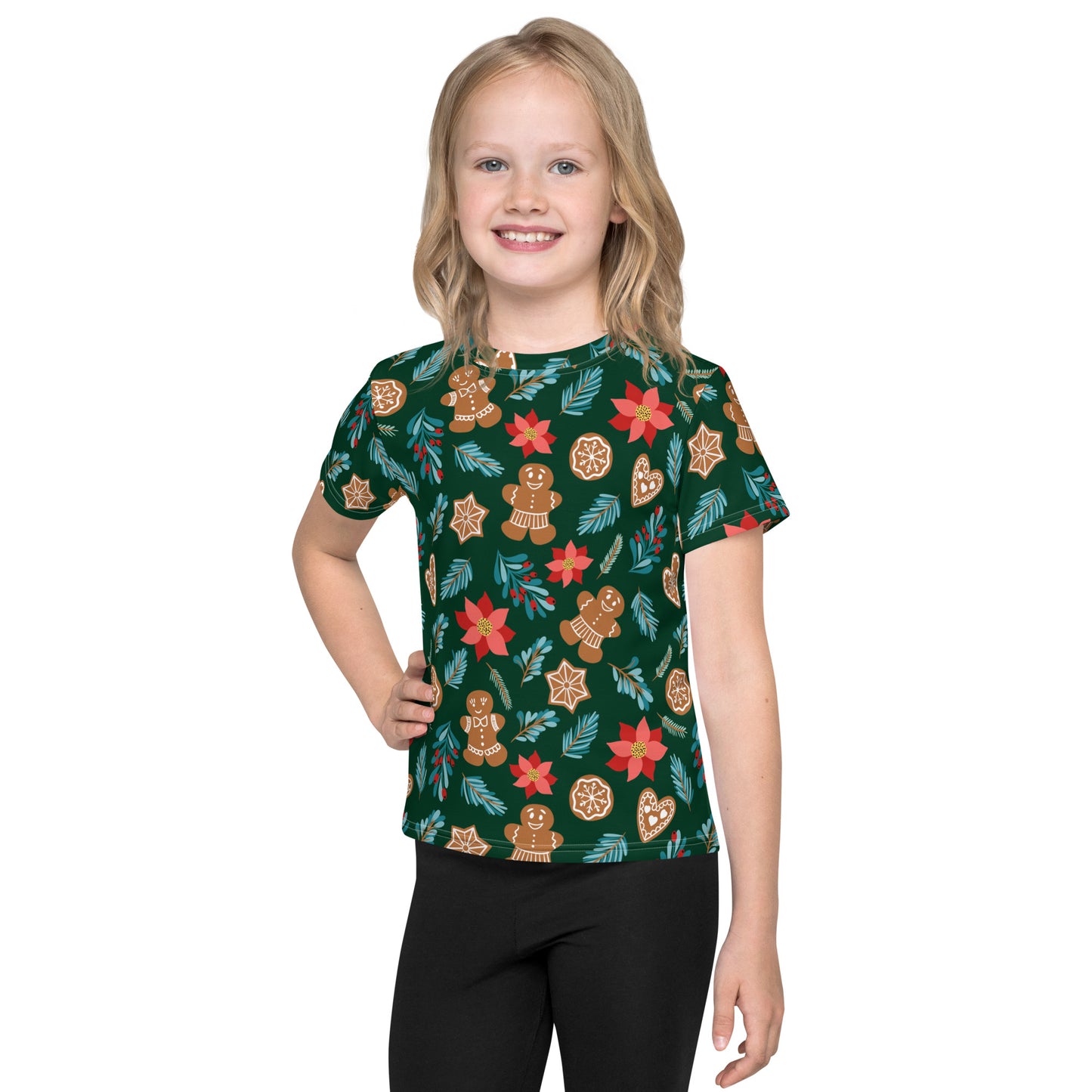 Children T-shirt - Fantasiapiparit / Gingerbread Fantasy - Shirts & Tops- Print N Stuff - [designed in Turku Finland]