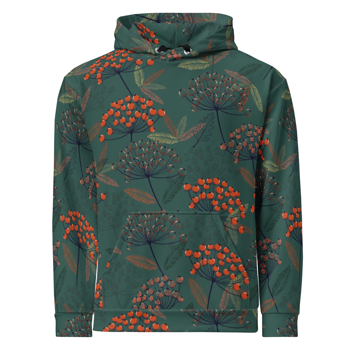 pihlaja rowan all over print unisex hoodie print n stuff turku finland