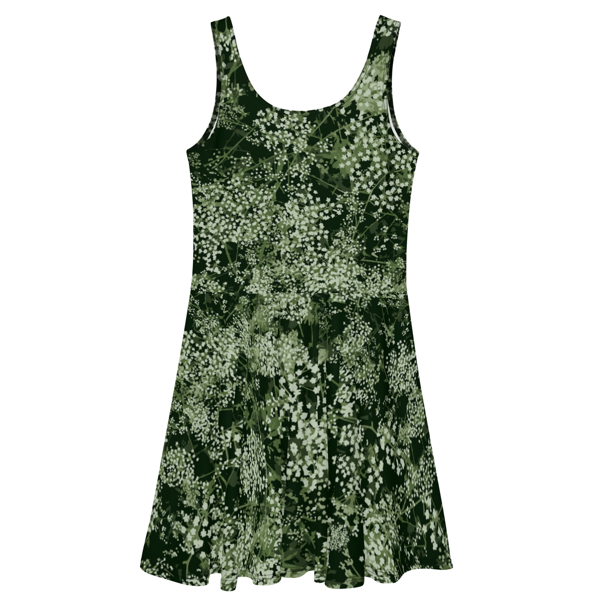 Valkovuokko - Summer sleeveless Dress - Dresses- Print N Stuff - [designed in Turku Finland]