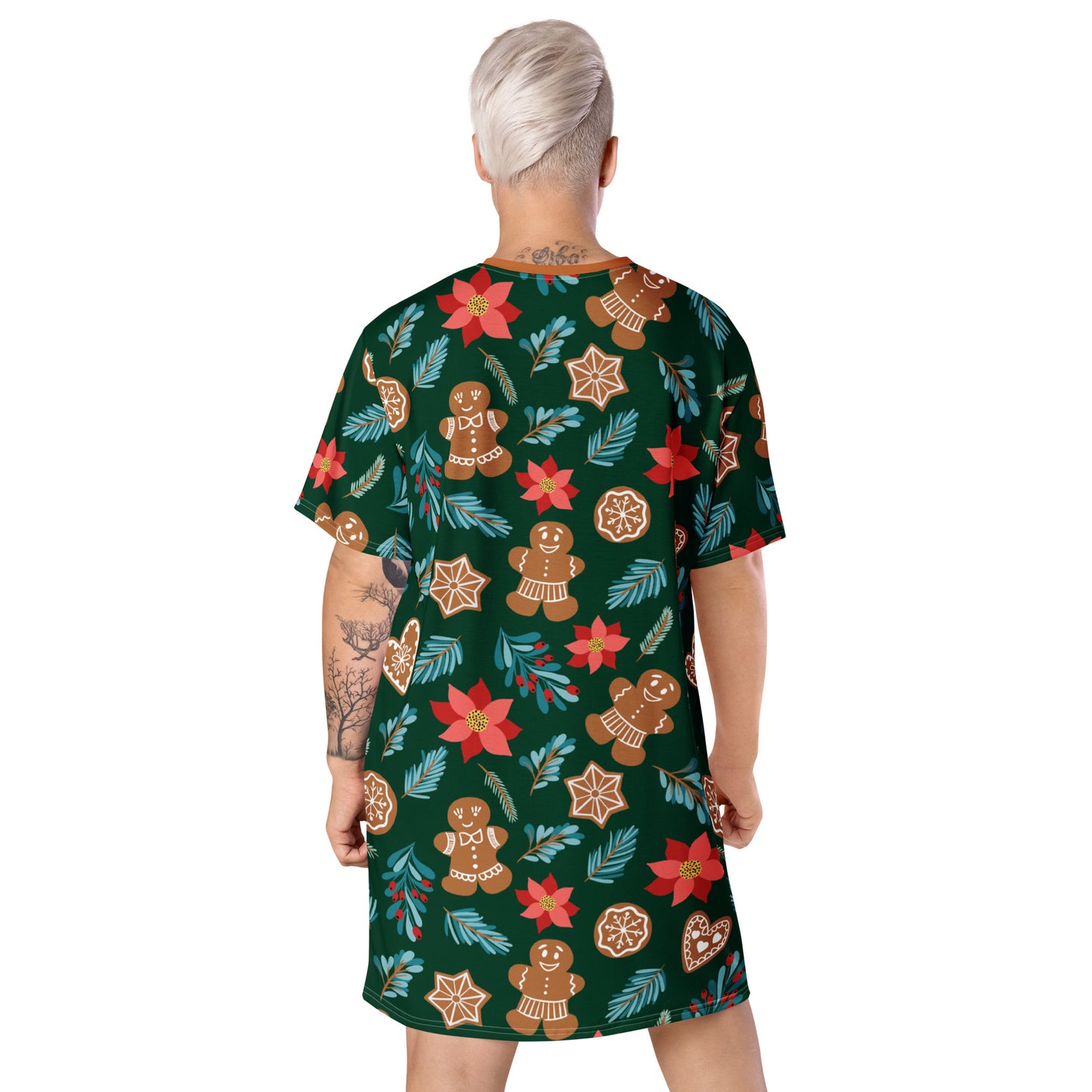 T-shirt dress - Fantasiapiparit / Gingerbread Fantasy - Dresses- Print N Stuff - [designed in Turku Finland]