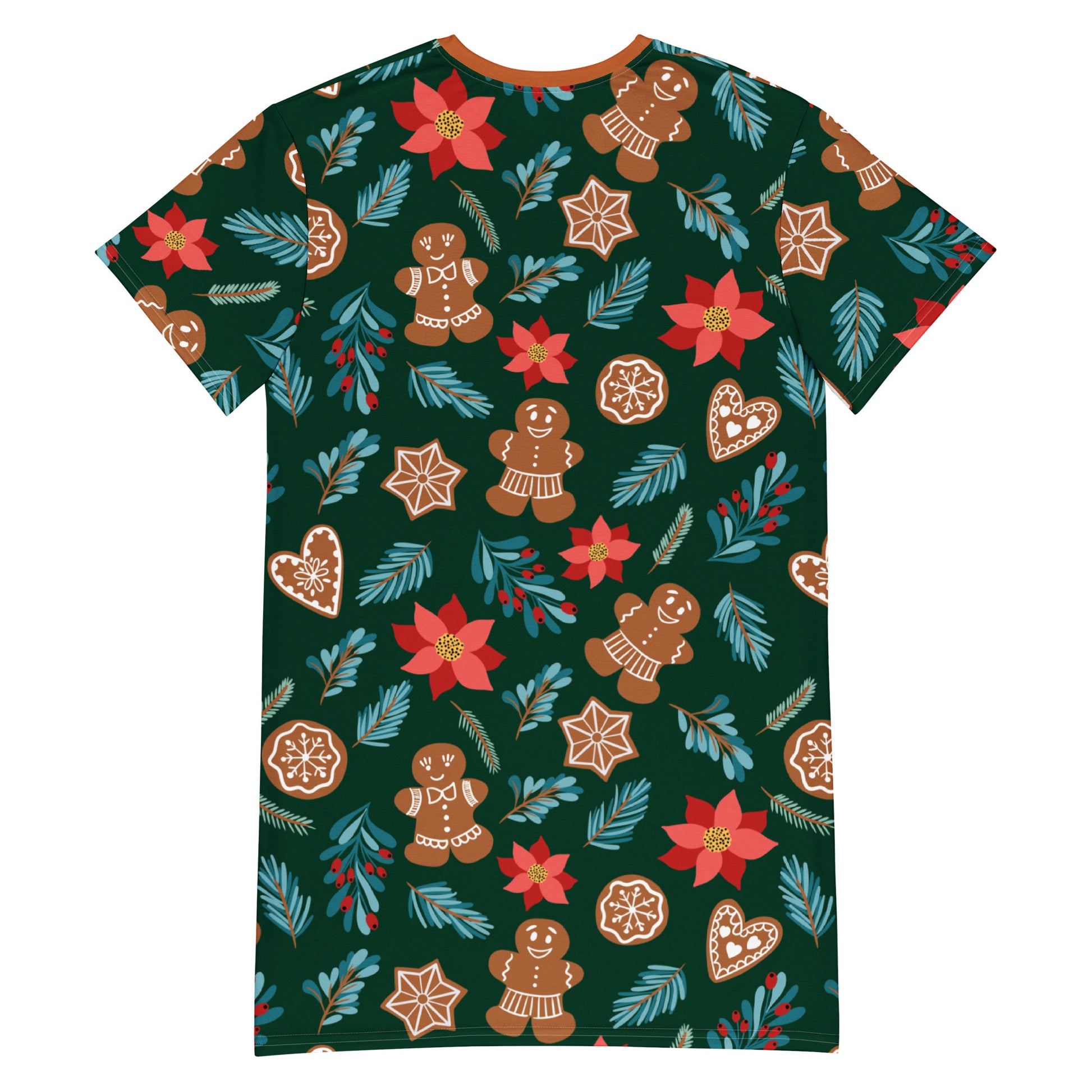 T-shirt dress - Fantasiapiparit / Gingerbread Fantasy - Dresses- Print N Stuff - [designed in Turku Finland]