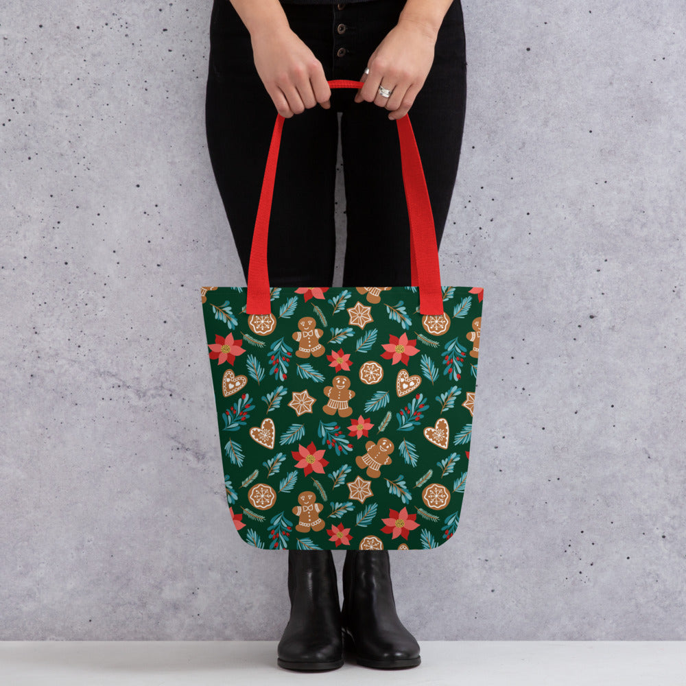 Tote bag - Fantasiapiparit / Gingerbread Fantasy - Bags- Print N Stuff - [designed in Turku Finland]