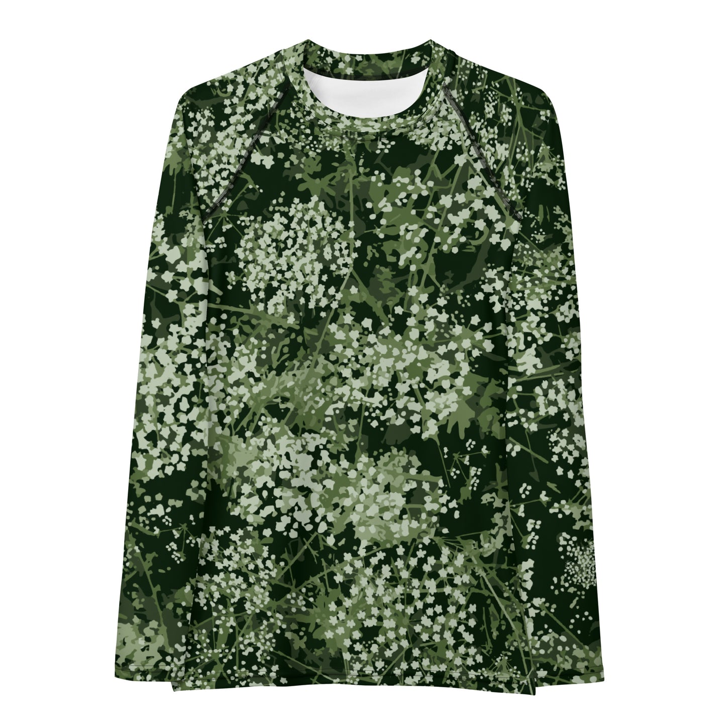 Valkovuokko - Long sleeve activewear shirt - Long Sleeve- Print N Stuff - [designed in Turku Finland]
