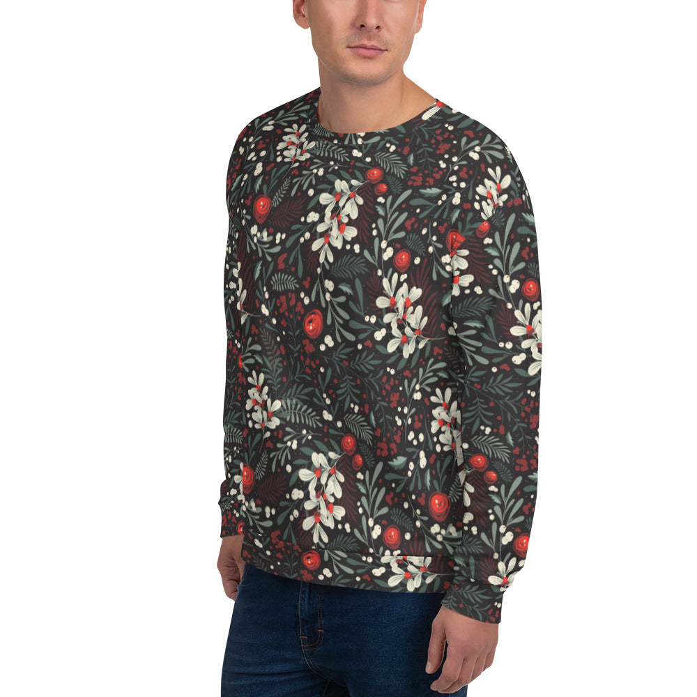 festive vibes unisex sweatshirt printnstuff turku finland