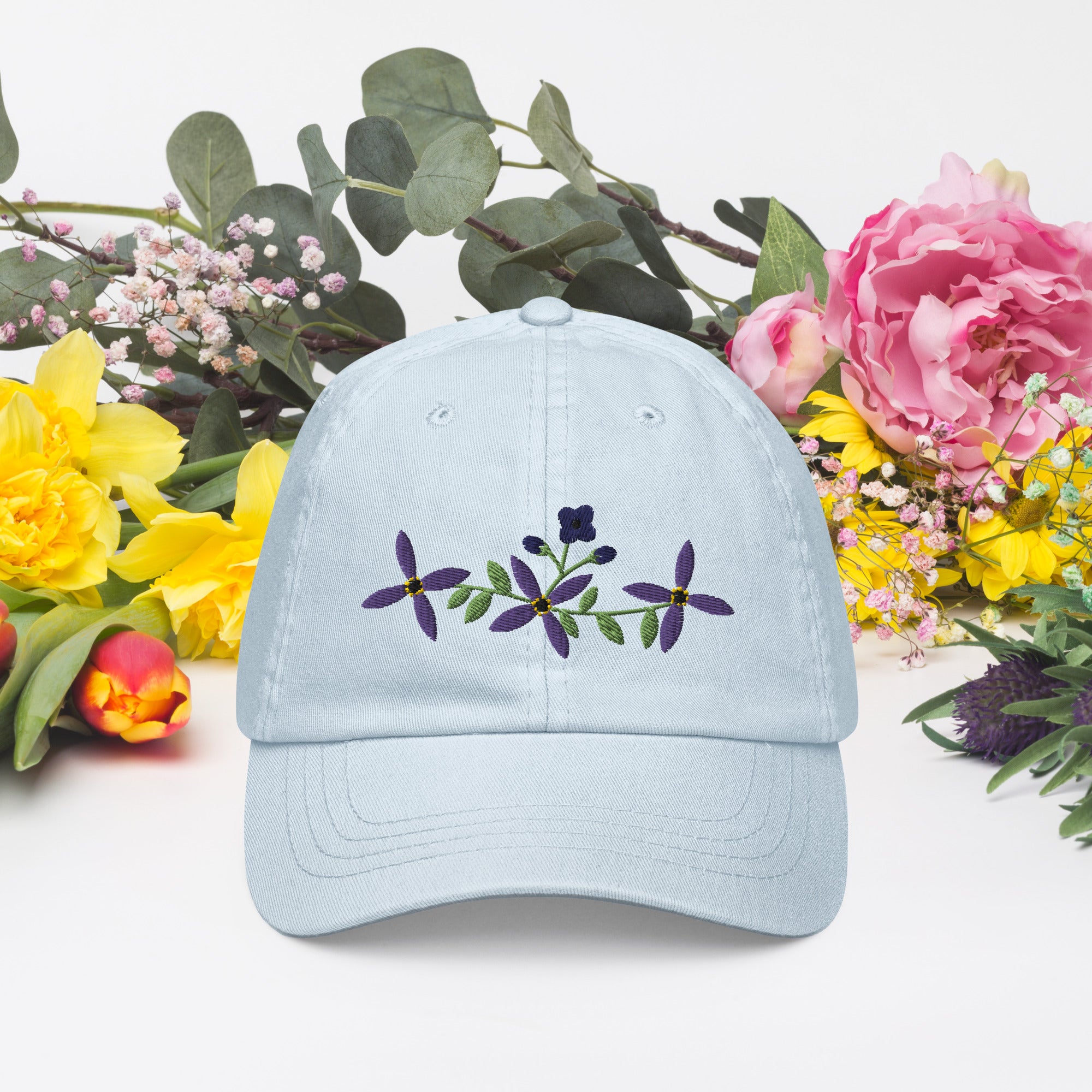 Spring flower hot sale hat