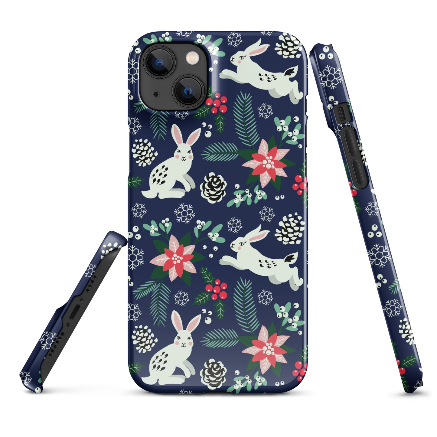 Snap case for iPhone® - Metsäjanis / Polar Bunny - Phone Cases- Print N Stuff - [designed in Turku Finland]