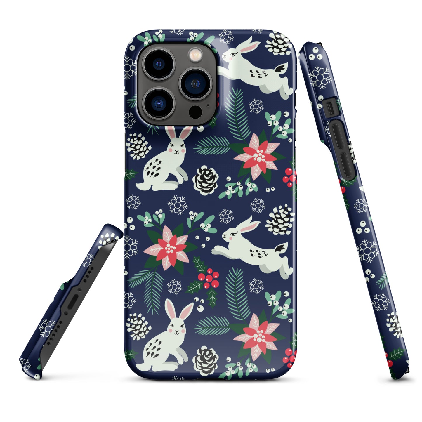 Snap case for iPhone® - Metsäjanis / Polar Bunny - Phone Cases- Print N Stuff - [designed in Turku Finland]