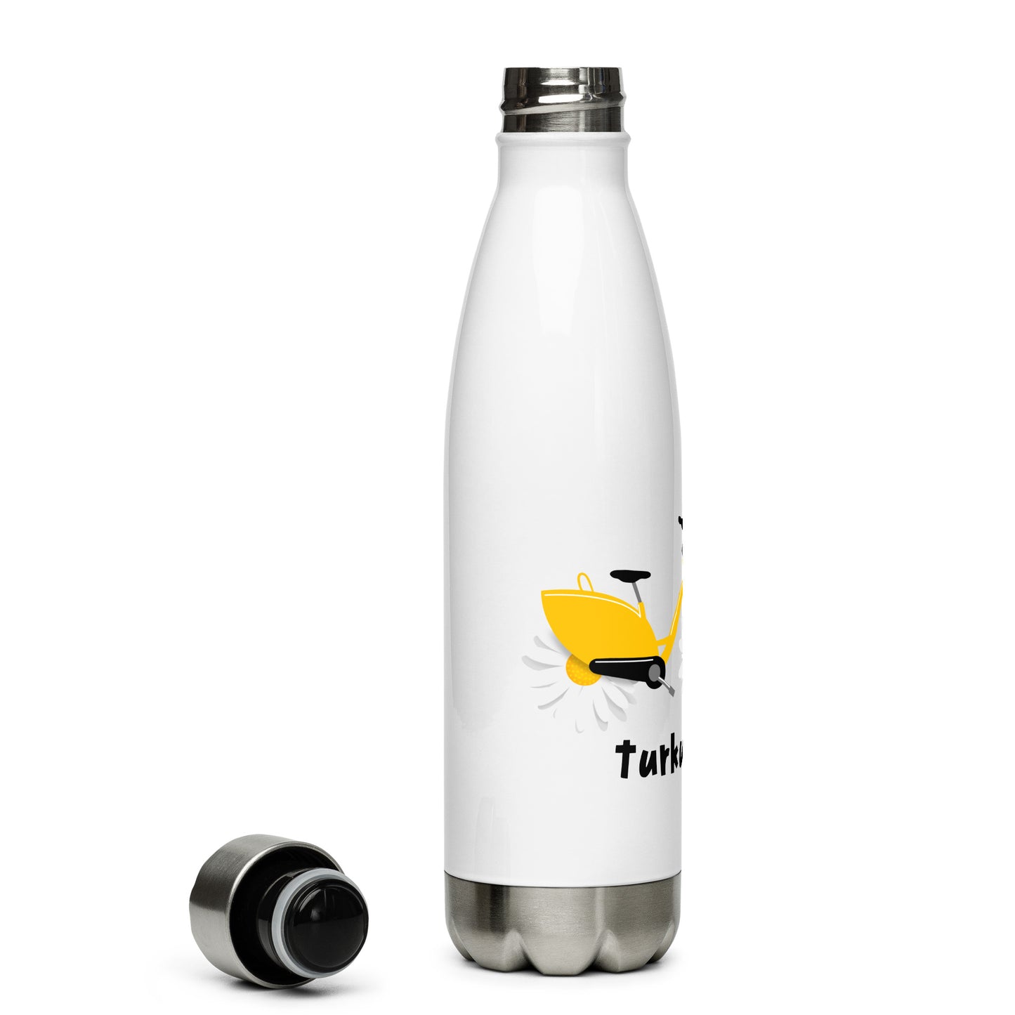 Turku City - Thermos Water Bottle - Water Bottles- Print N Stuff - [designed in Turku Finland]