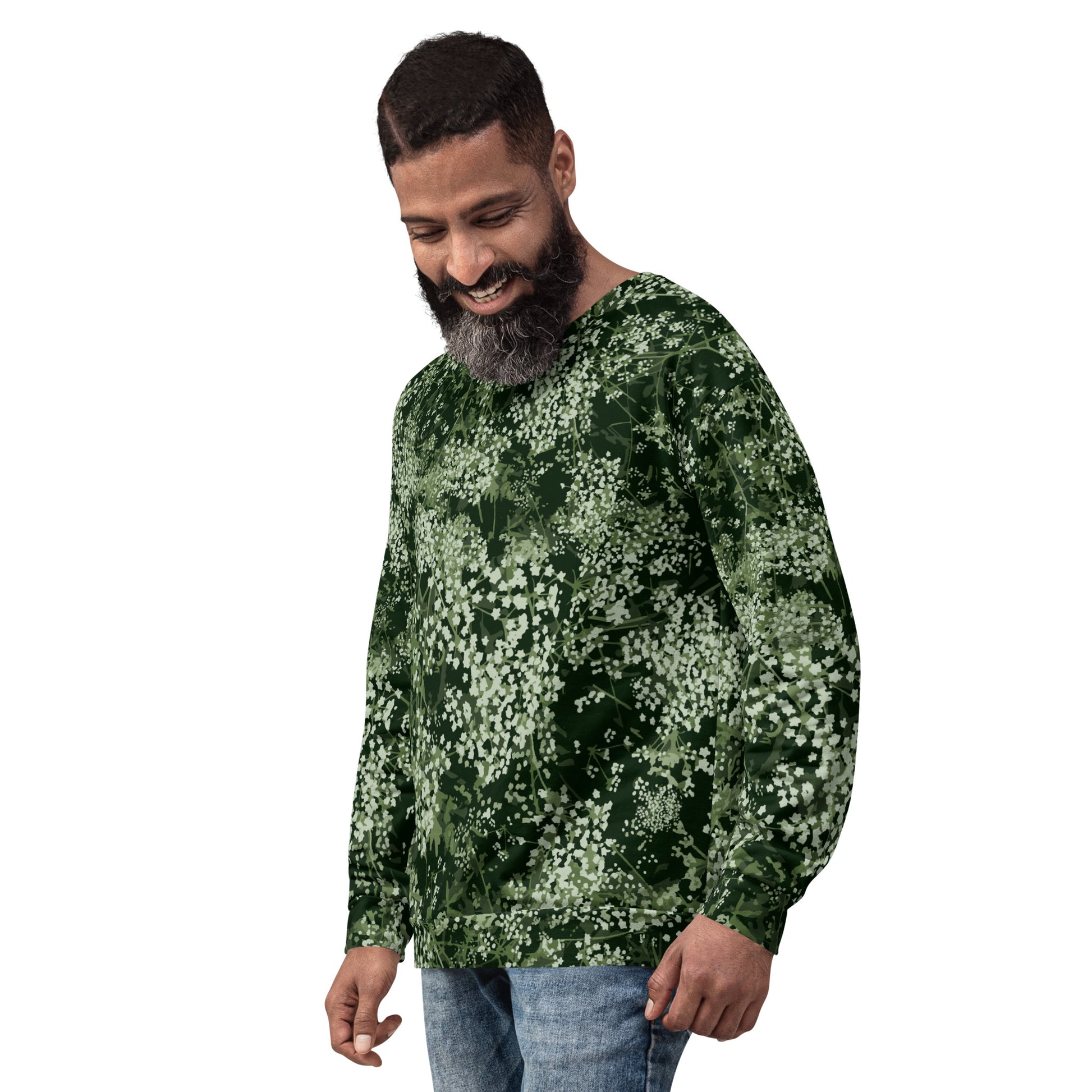 valkovuokko_sweatshirt pattern Print N Stuff Turku FInland