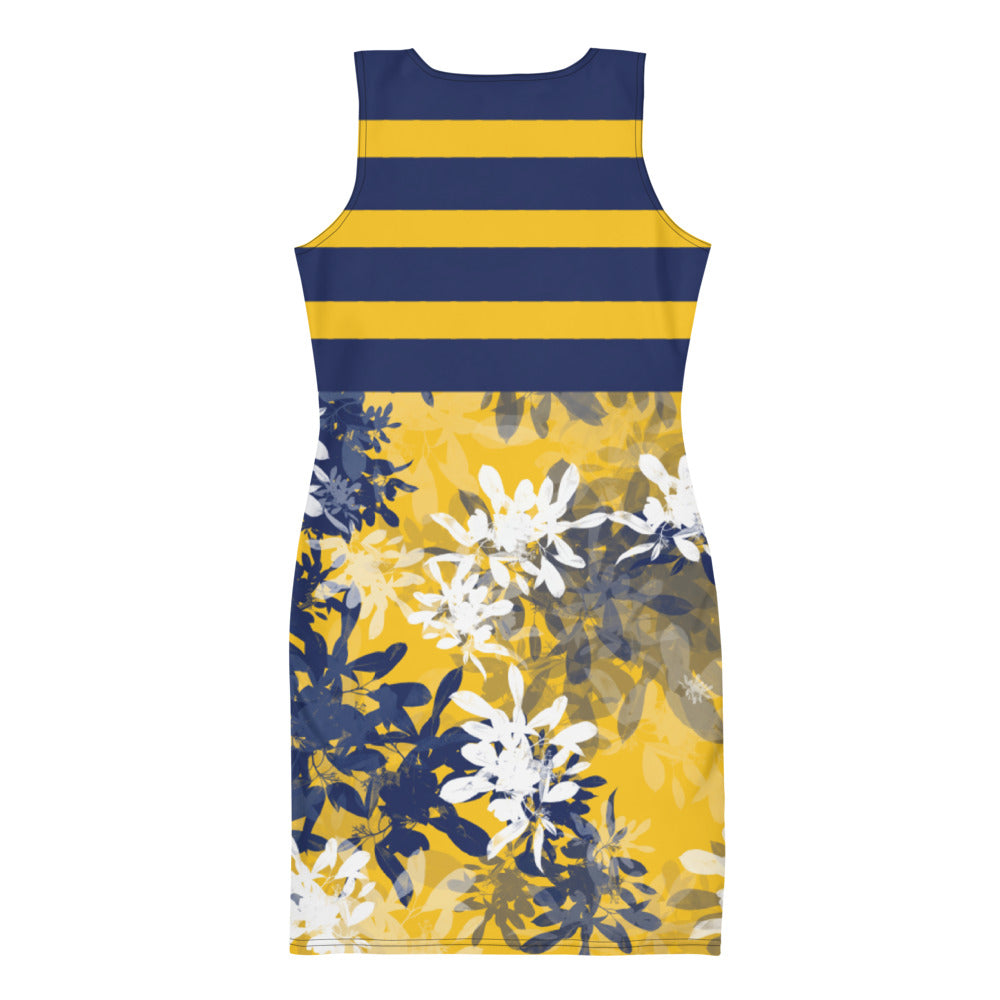 Summer day - Body Fitting Dress - Dresses- Print N Stuff - [designed in Turku FInland]