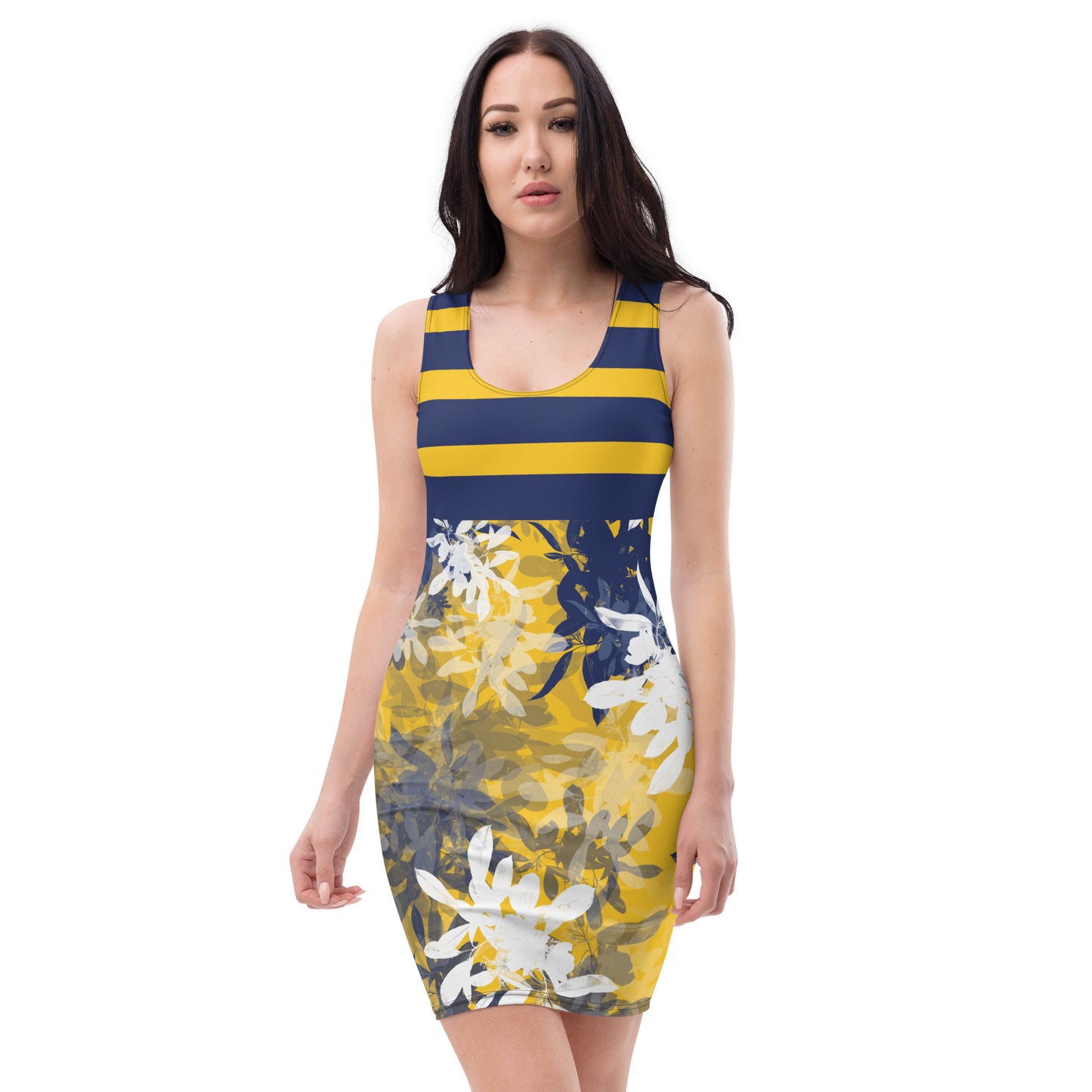 Summer day - Body Fitting Dress - Dresses- Print N Stuff - [designed in Turku FInland]