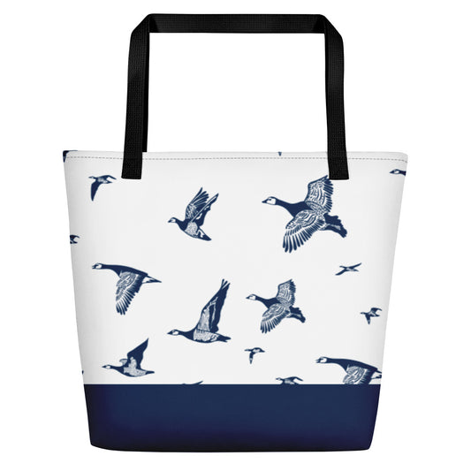 Oh my geese - Beach Bag - Bags- Print N Stuff - [designed in Turku FInland]