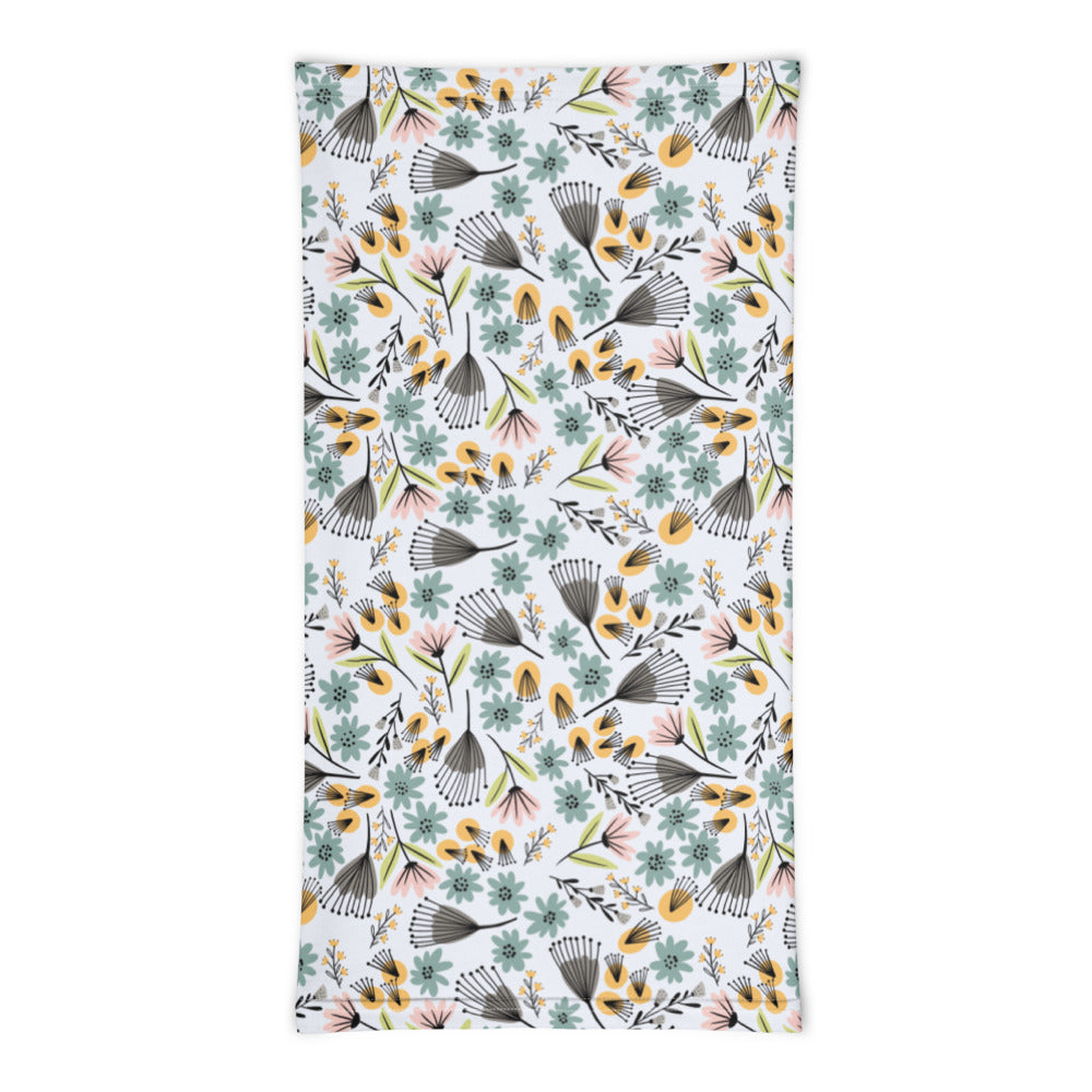 Summer Flowers - Neck Gaiter - Neck Gaiter- Print N Stuff - [designed in Turku FInland]