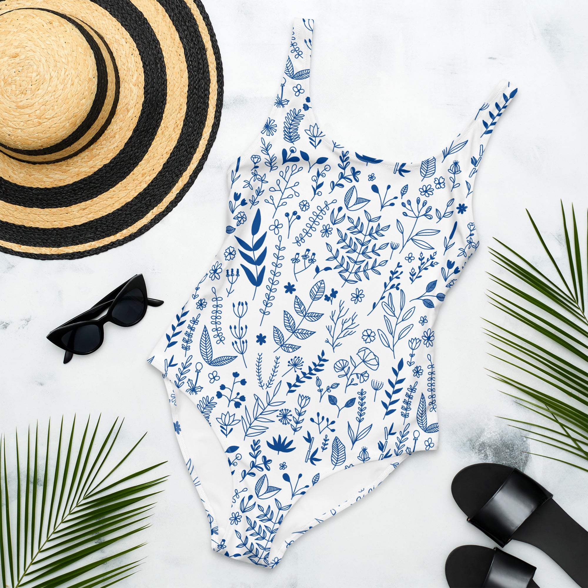 Wild flowers - One-Piece Swimsuit