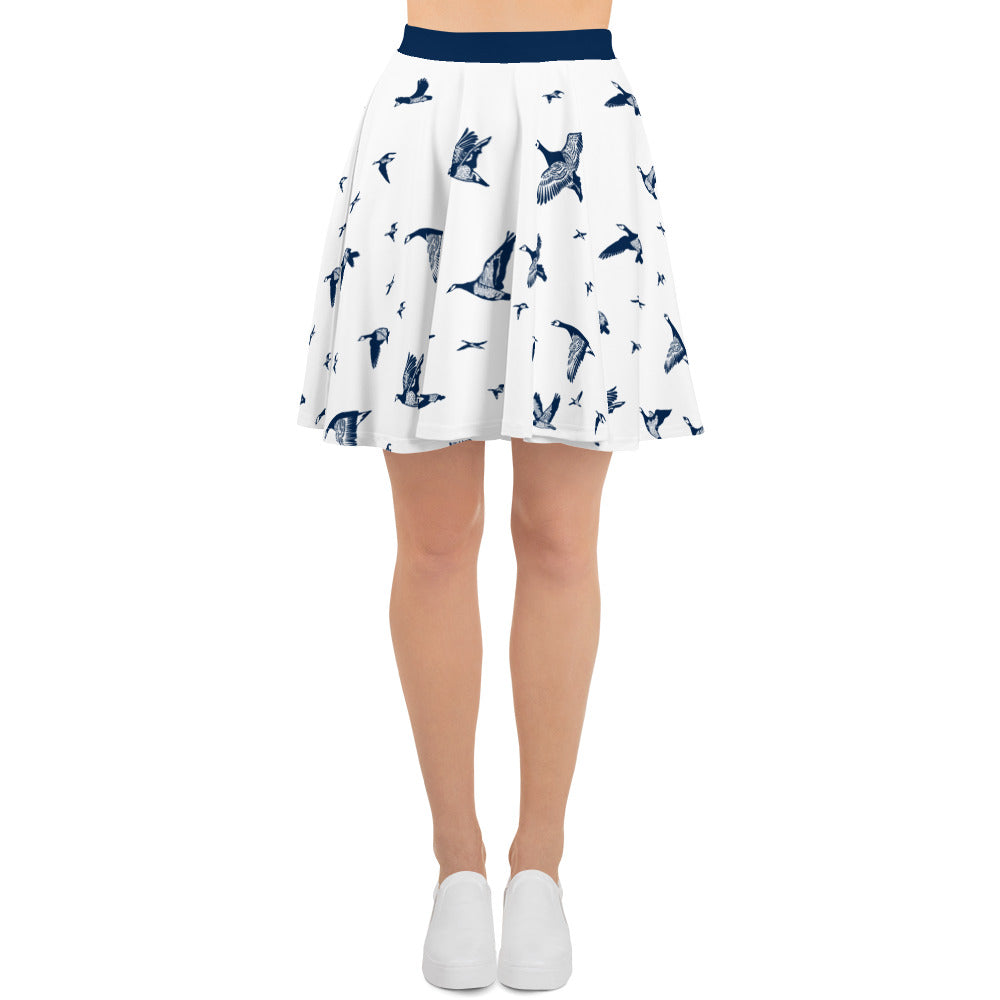 Oh my geese - Skater Skirt - Skirts- Print N Stuff - [designed in Turku FInland]