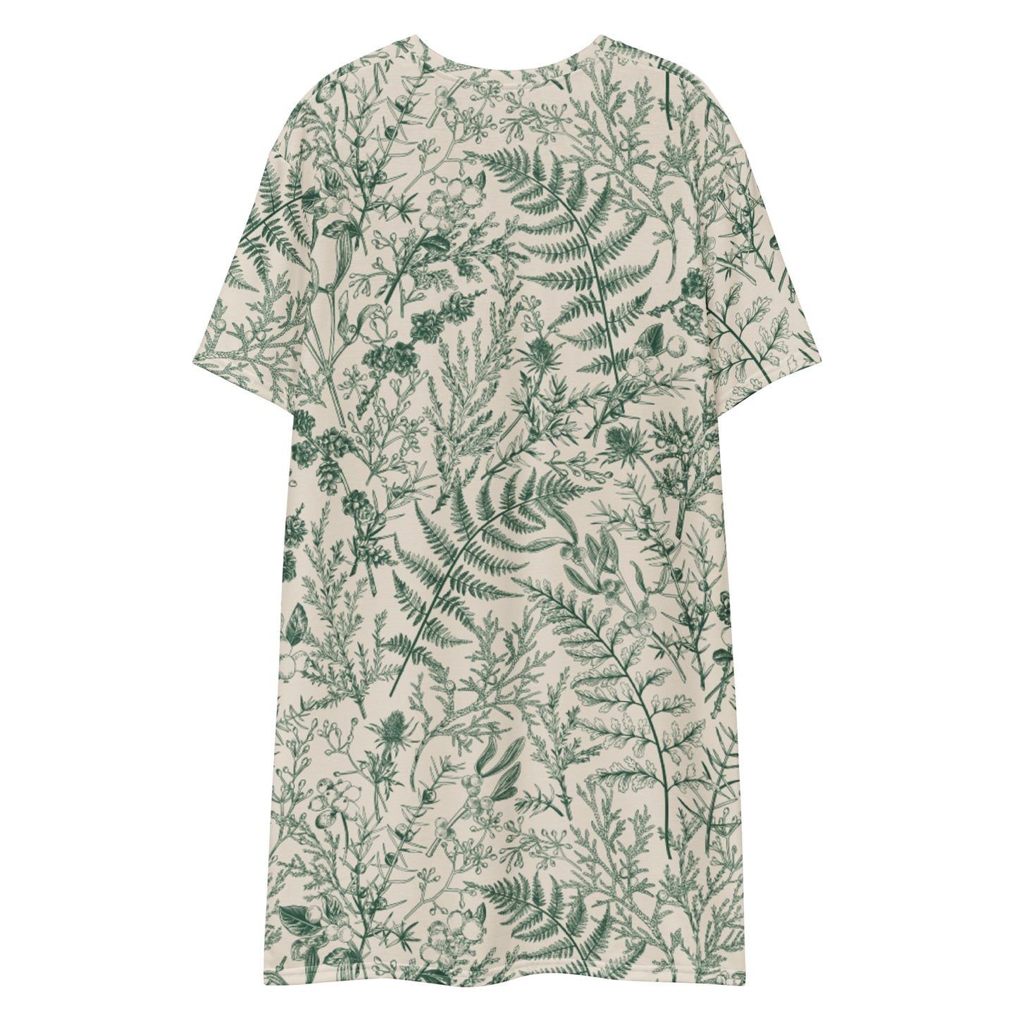 Metsä (Forest) - T-shirt dress - T-Shirt Dress- Print N Stuff - [designed in Turku FInland]