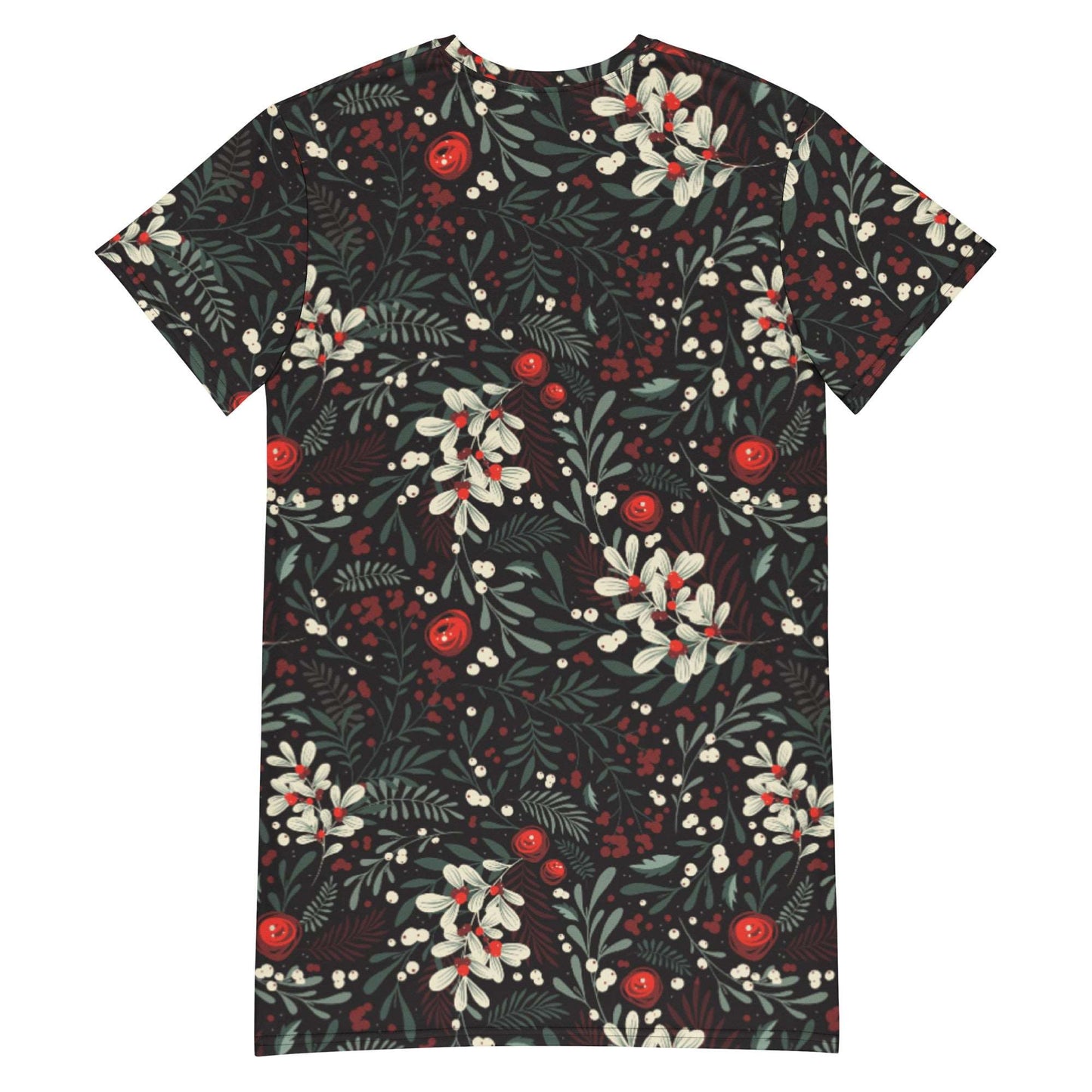 Festive vibes - T-shirt dress - T-Shirt Dress- Print N Stuff - [designed in Turku FInland]