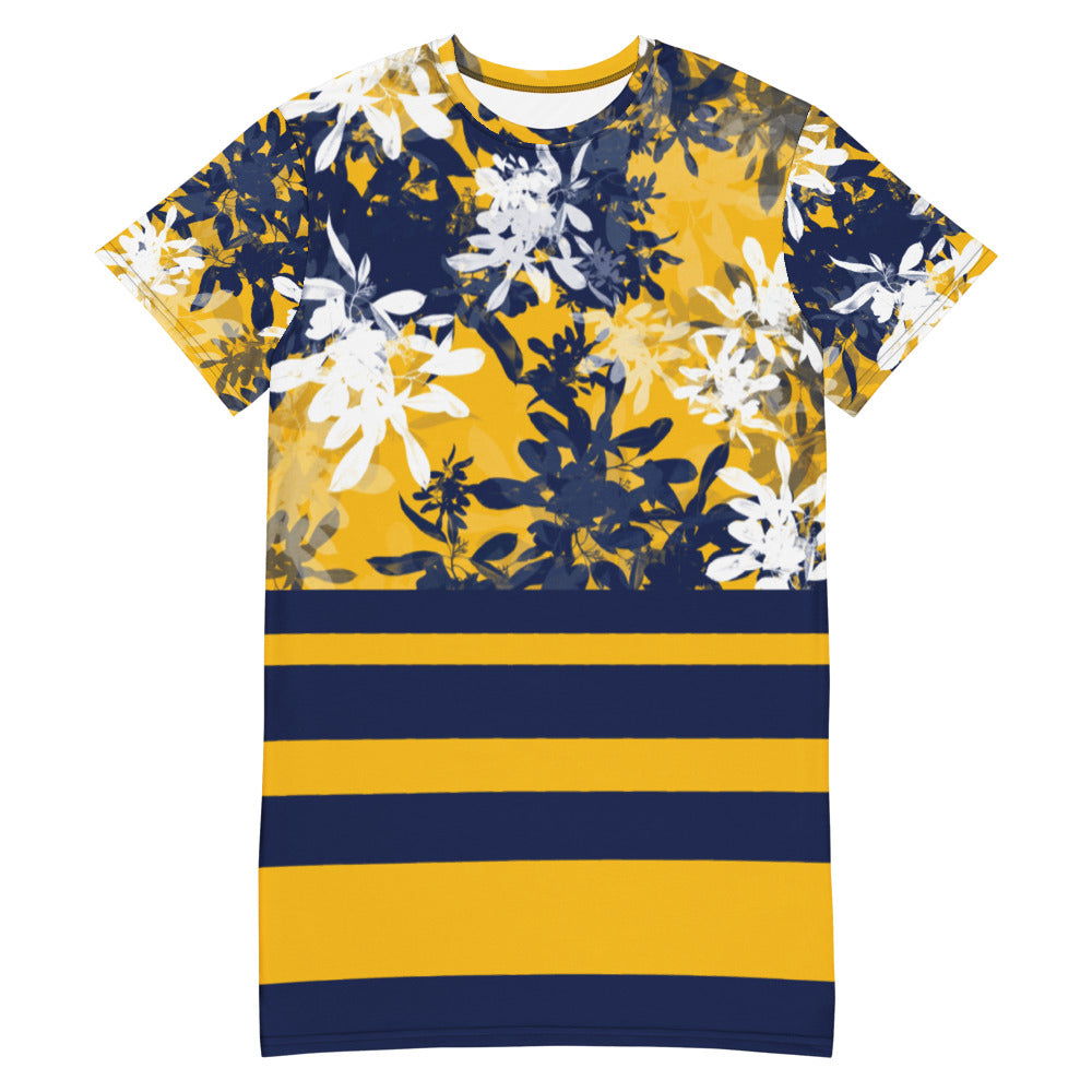 Summer day - T-shirt dress - T-Shirt Dress- Print N Stuff - [designed in Turku FInland]