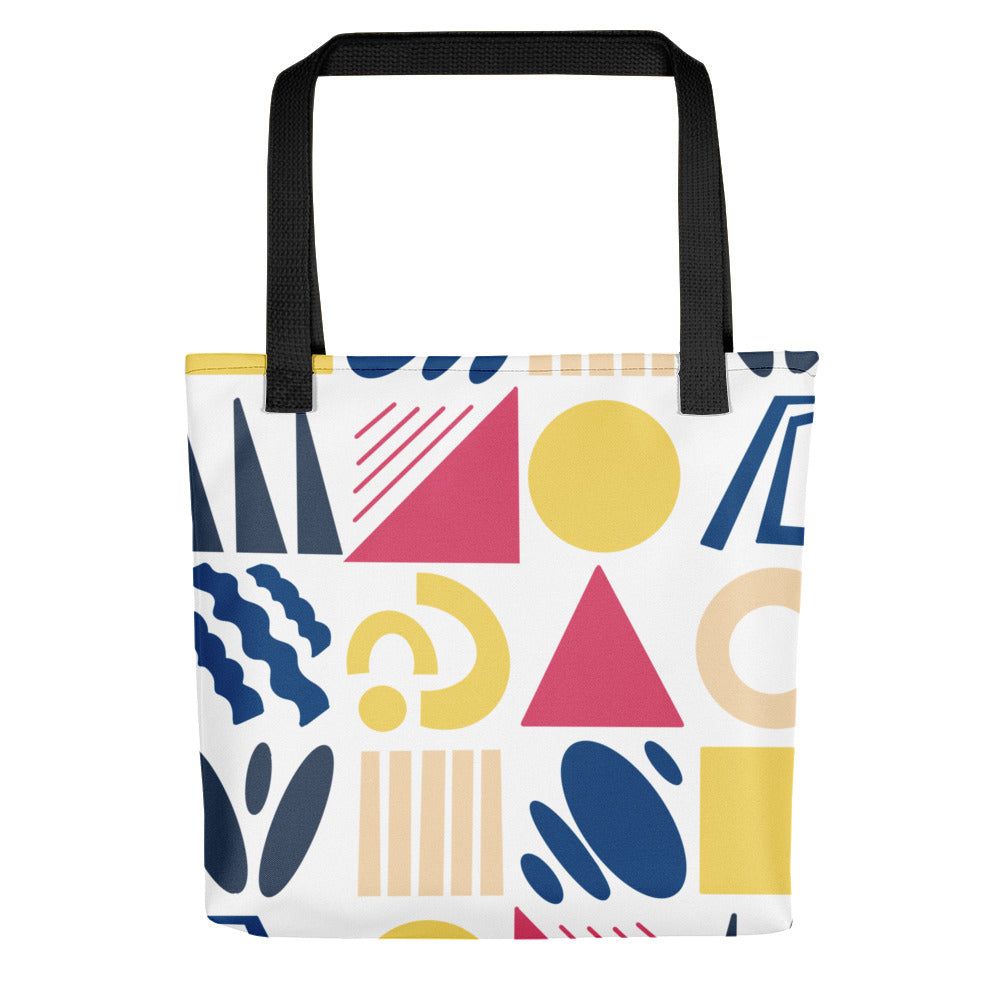 Fun Shapes - Tote bag - Bags- Print N Stuff - [designed in Turku FInland]
