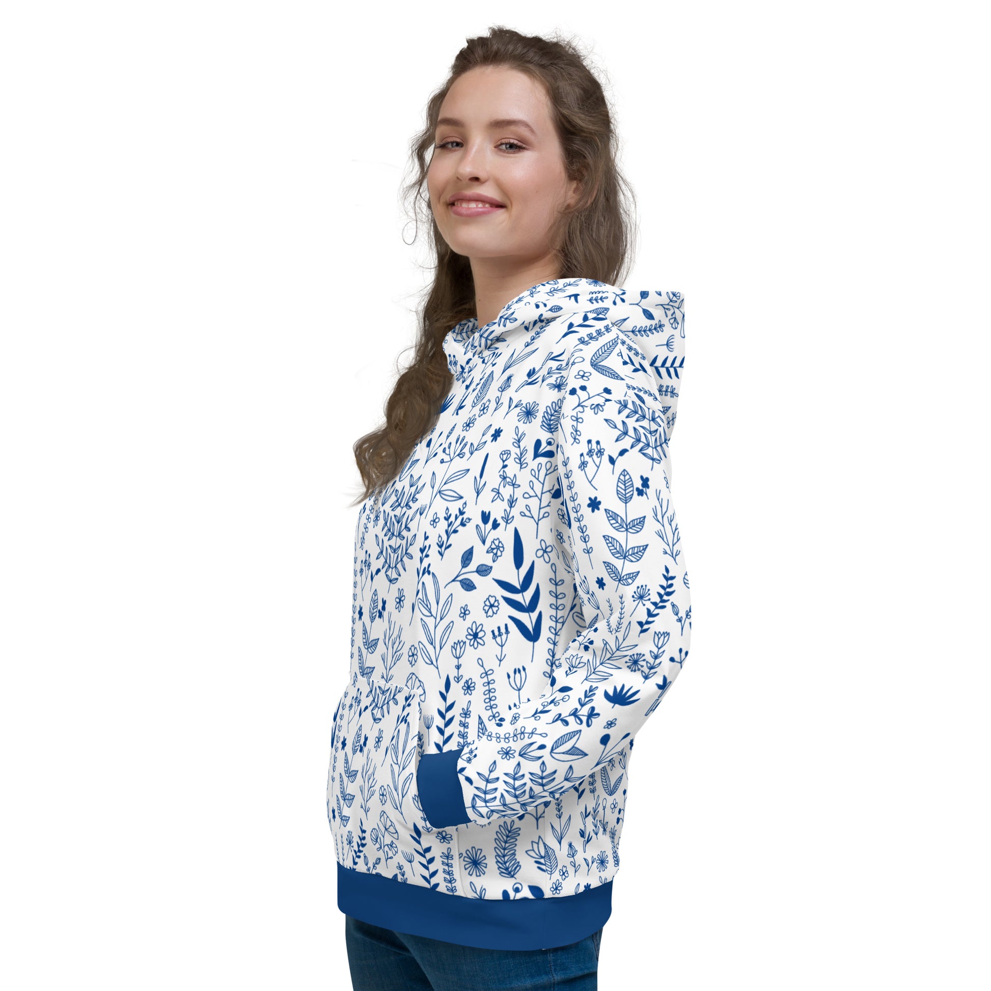 Wild flowers - Unisex Hoodie - Hoodie- Print N Stuff - [designed in Turku FInland]