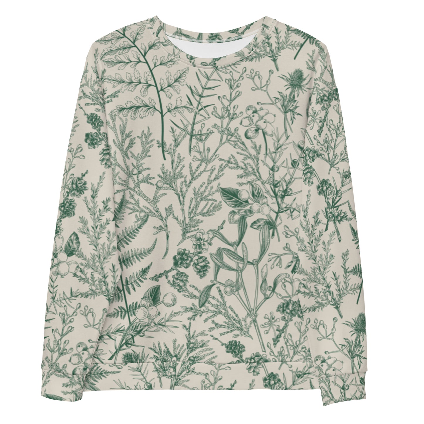 Metsä (Forest) - Unisex Sweatshirt - Long Sleeve- Print N Stuff - [designed in Turku FInland]