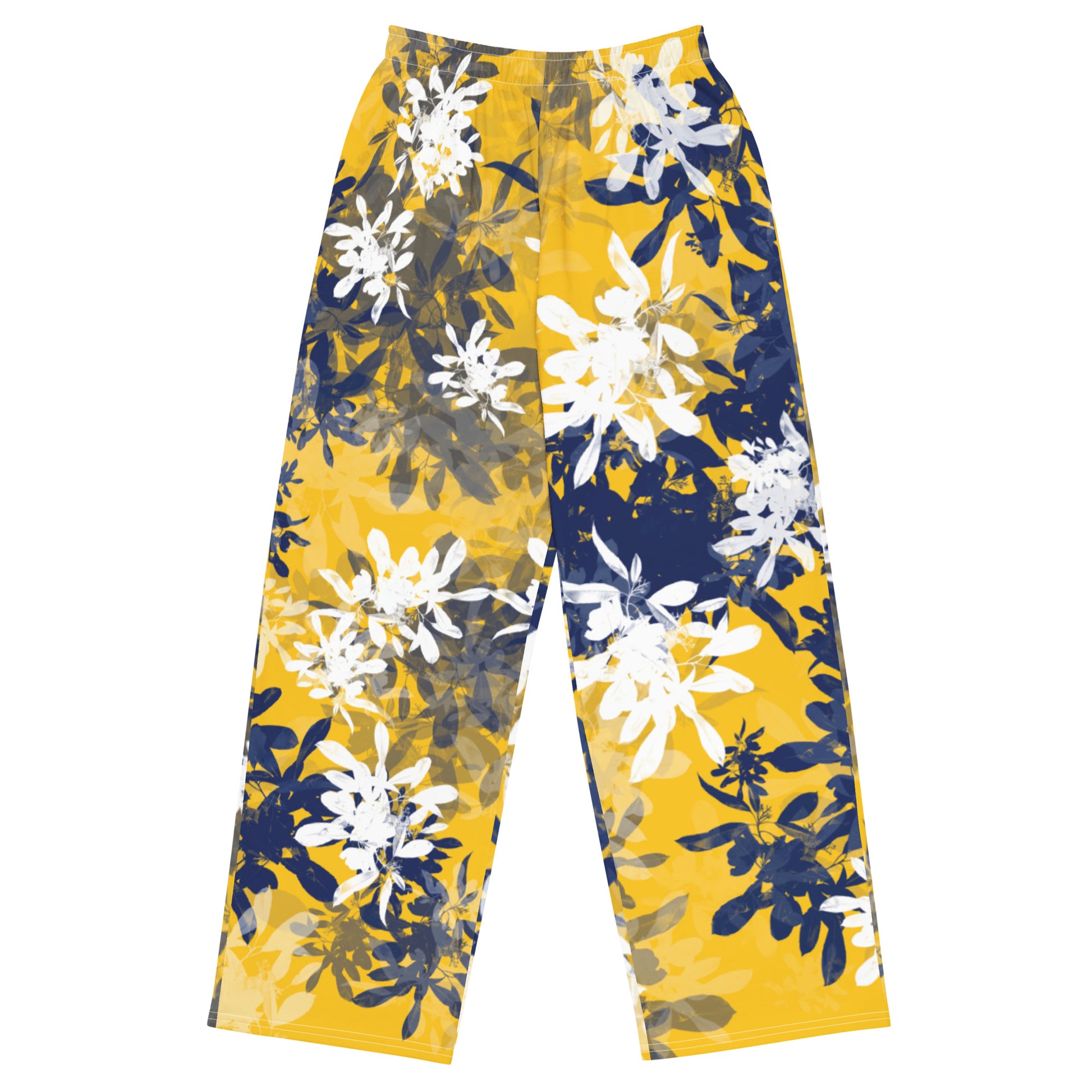 Summer Days -  Wide-leg casual pants - - Print N Stuff - [designed in Turku Finland]
