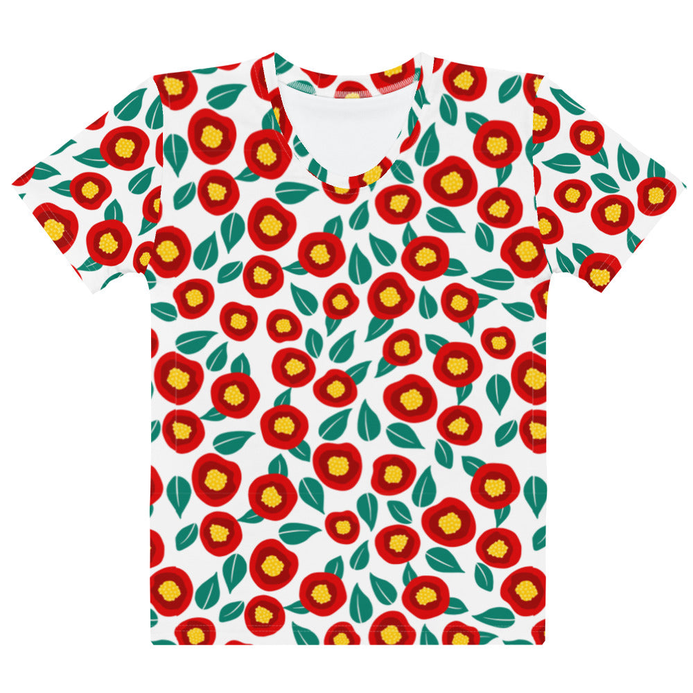 Summer poppies - Women's T-shirt - Shirts & Tops- Print N Stuff - [designed in Turku FInland]