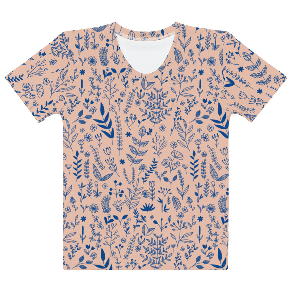 Wild flowers - Women's T-shirt - Shirts & Tops- Print N Stuff - [designed in Turku FInland]