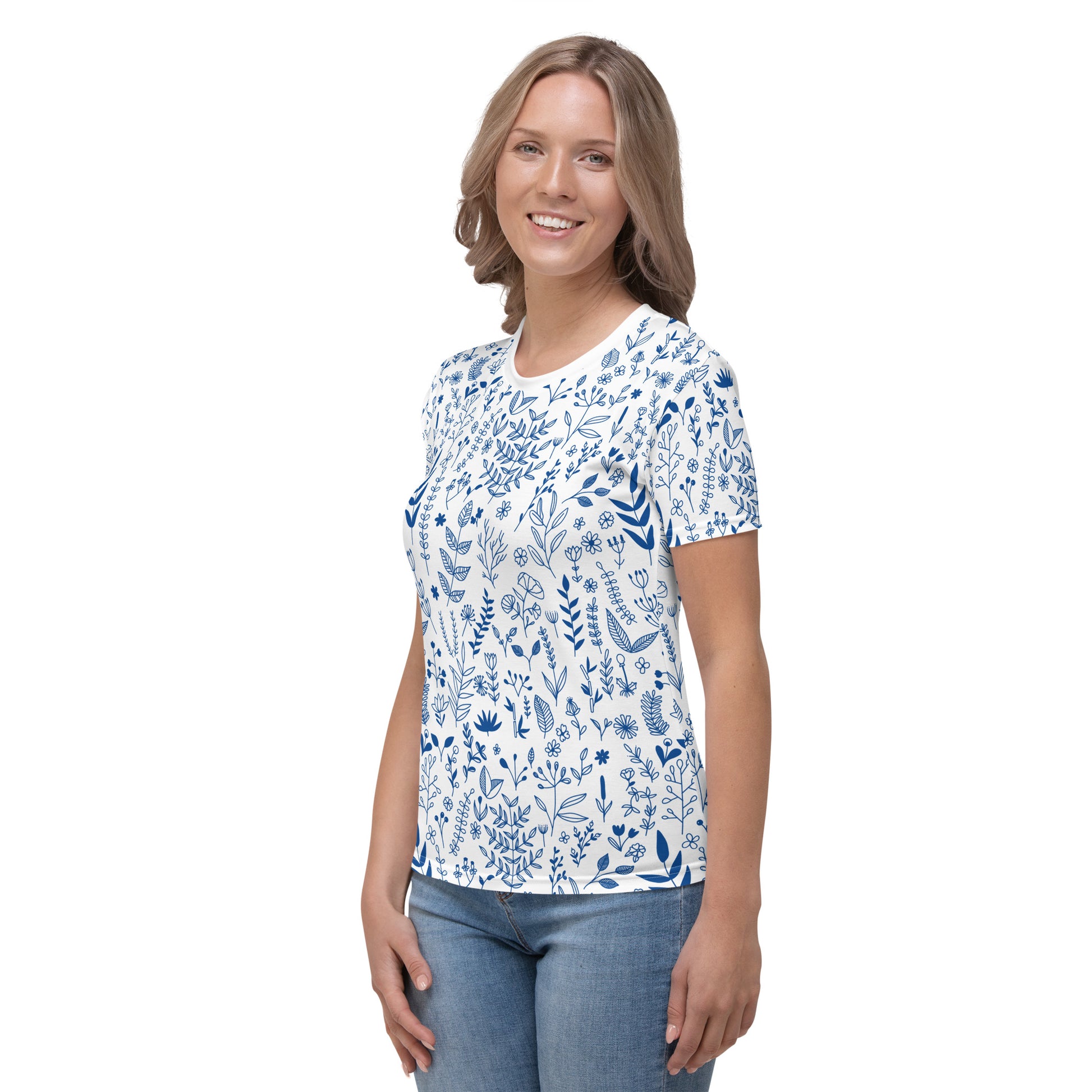 Wild flowers - Women's T-shirt - Shirts & Tops- Print N Stuff - [designed in Turku FInland]