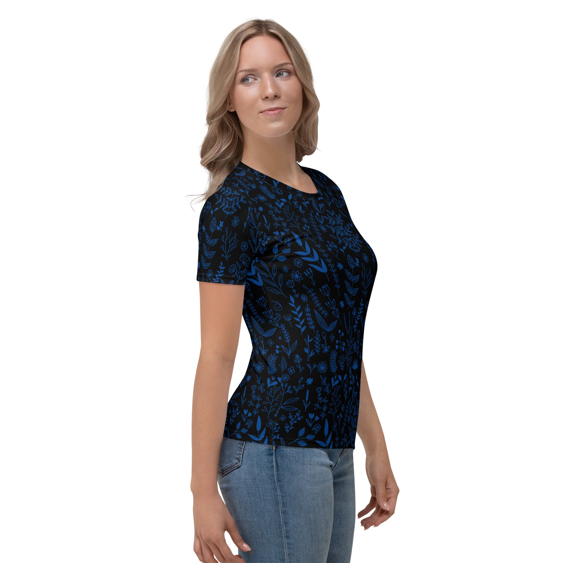 Wild flowers. - Women's T-shirt - Shirts & Tops- Print N Stuff - [designed in Turku FInland]