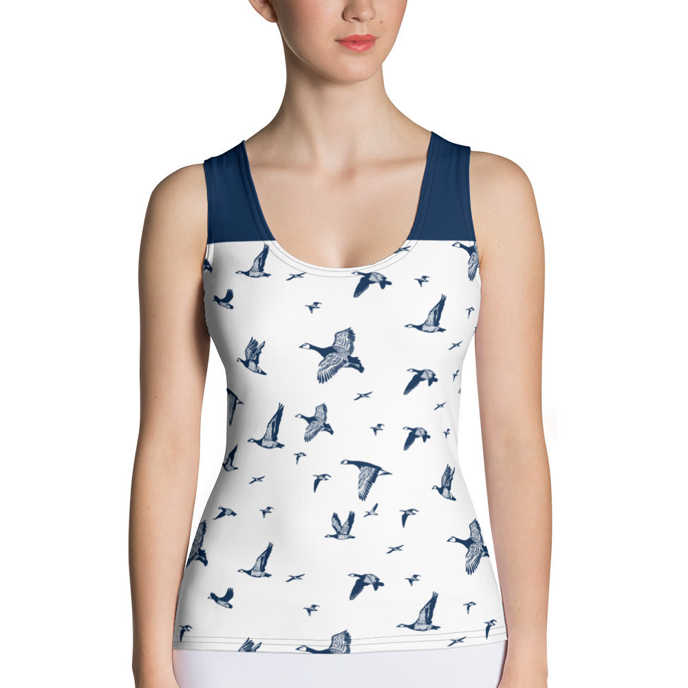 Oh my geese - Sublimation Cut & Sew Tank Top - Shirts & Tops- Print N Stuff - [designed in Turku FInland]