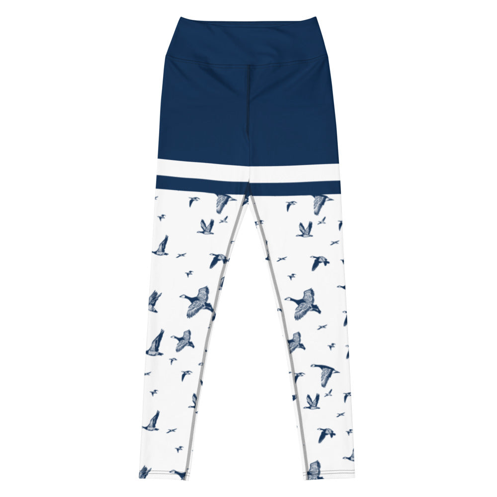 Oh my geese - Yoga Leggings - Leggings- Print N Stuff - [designed in Turku FInland]