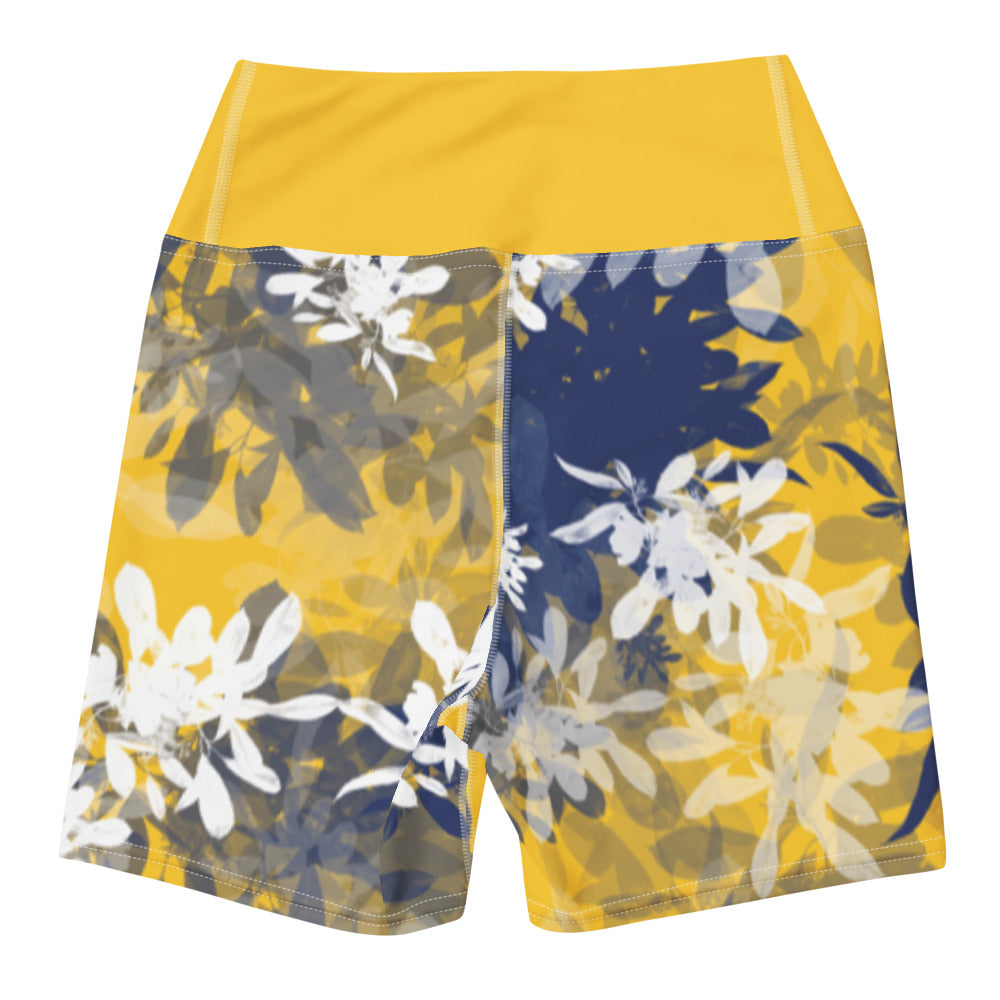 All-Over Print Yoga Shorts