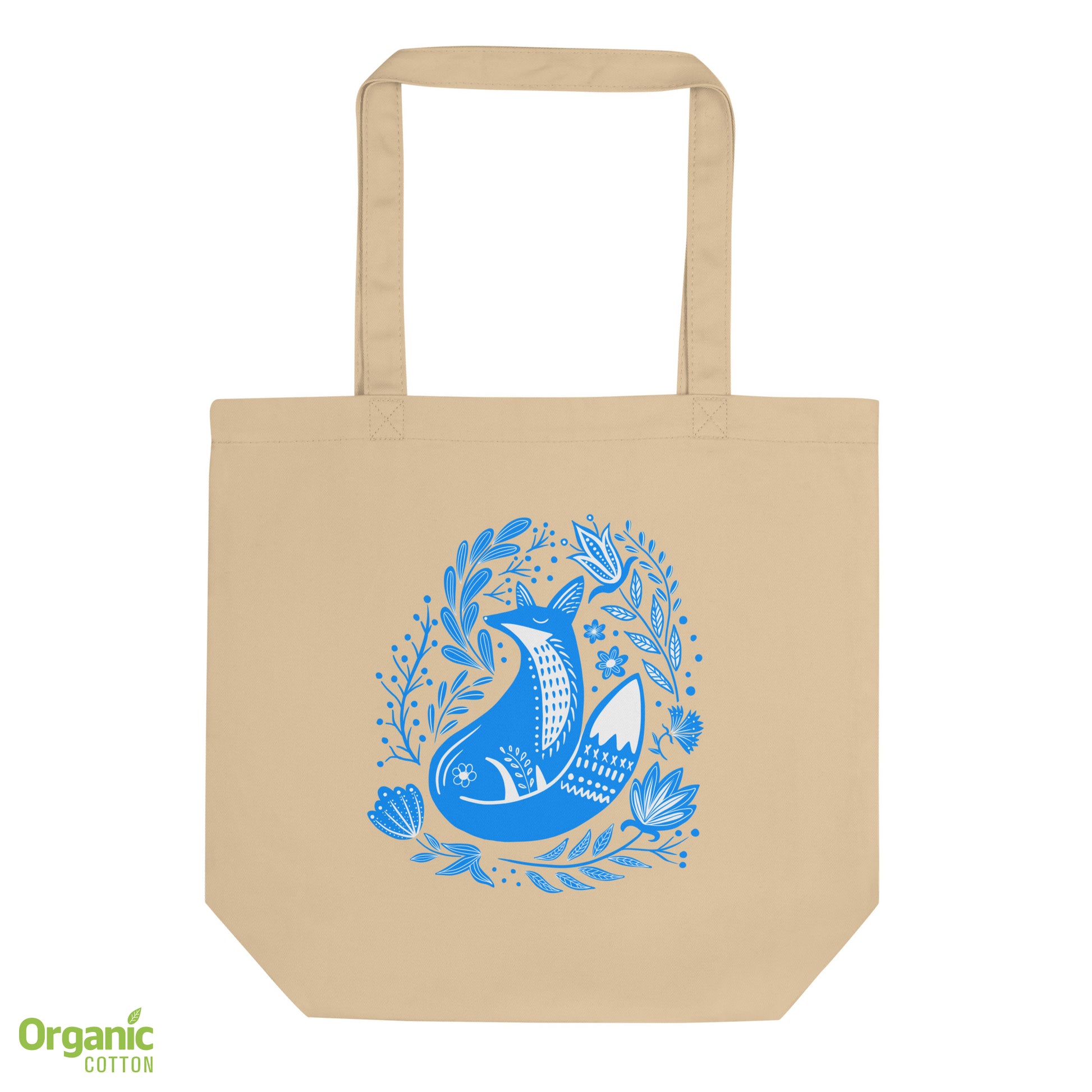 Forest Fairytales- The fox - Eco Tote Bag - Bags- Print N Stuff - [designed in Turku FInland]
