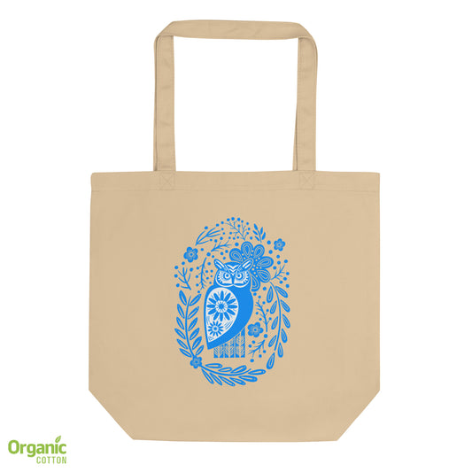 Forest Fairytales - The owl - Eco Tote Bag - Bags- Print N Stuff - [designed in Turku FInland]