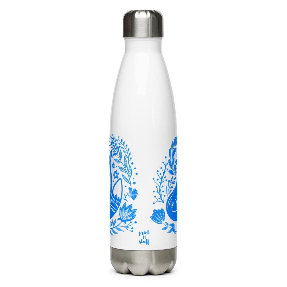 Forest Fairytales - The fox - Stainless Steel Water Bottle - Water Bottles- Print N Stuff - [designed in Turku FInland]