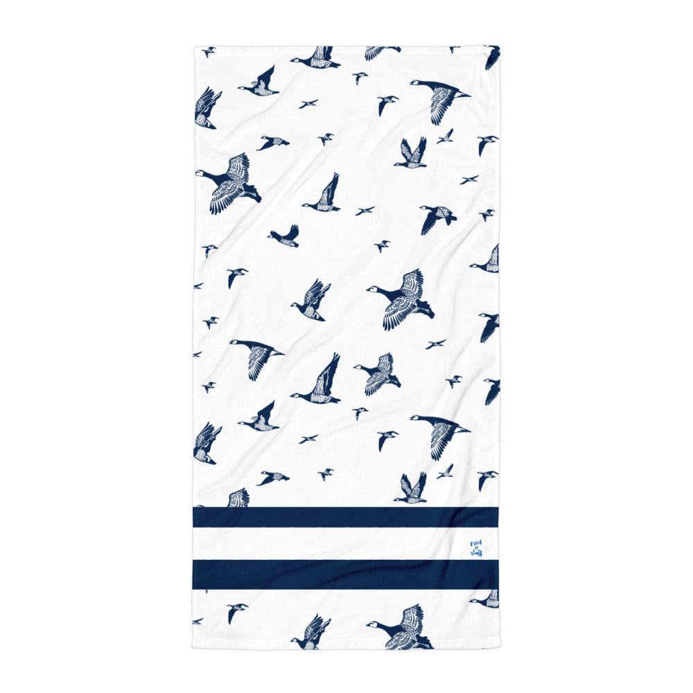 Oh my geese - Towel - Beach Towels- Print N Stuff - [designed in Turku FInland]